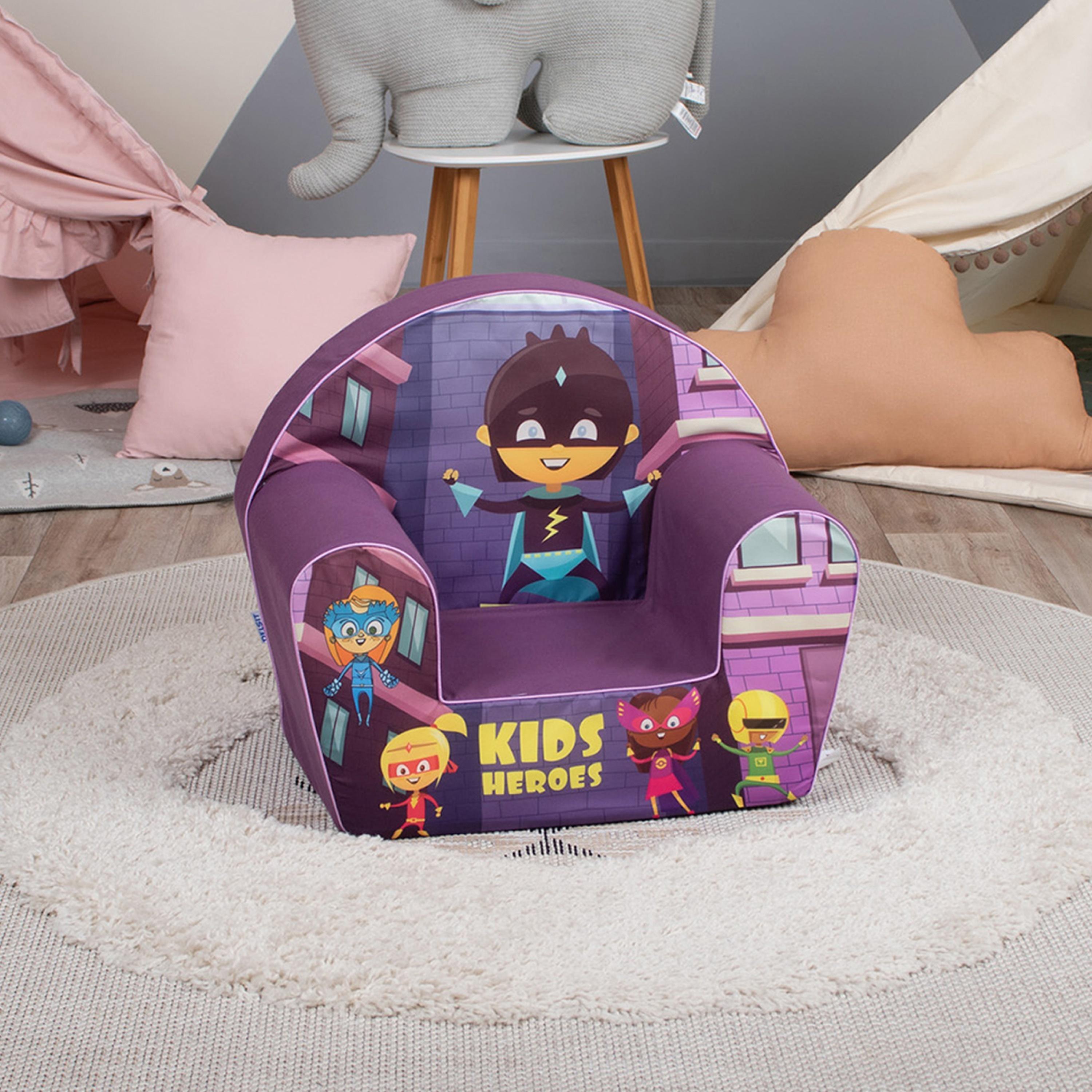 Delsit Printed Arm Chair - Kids Heroes-baby-nursery-furniture-chairsandtables-image-2