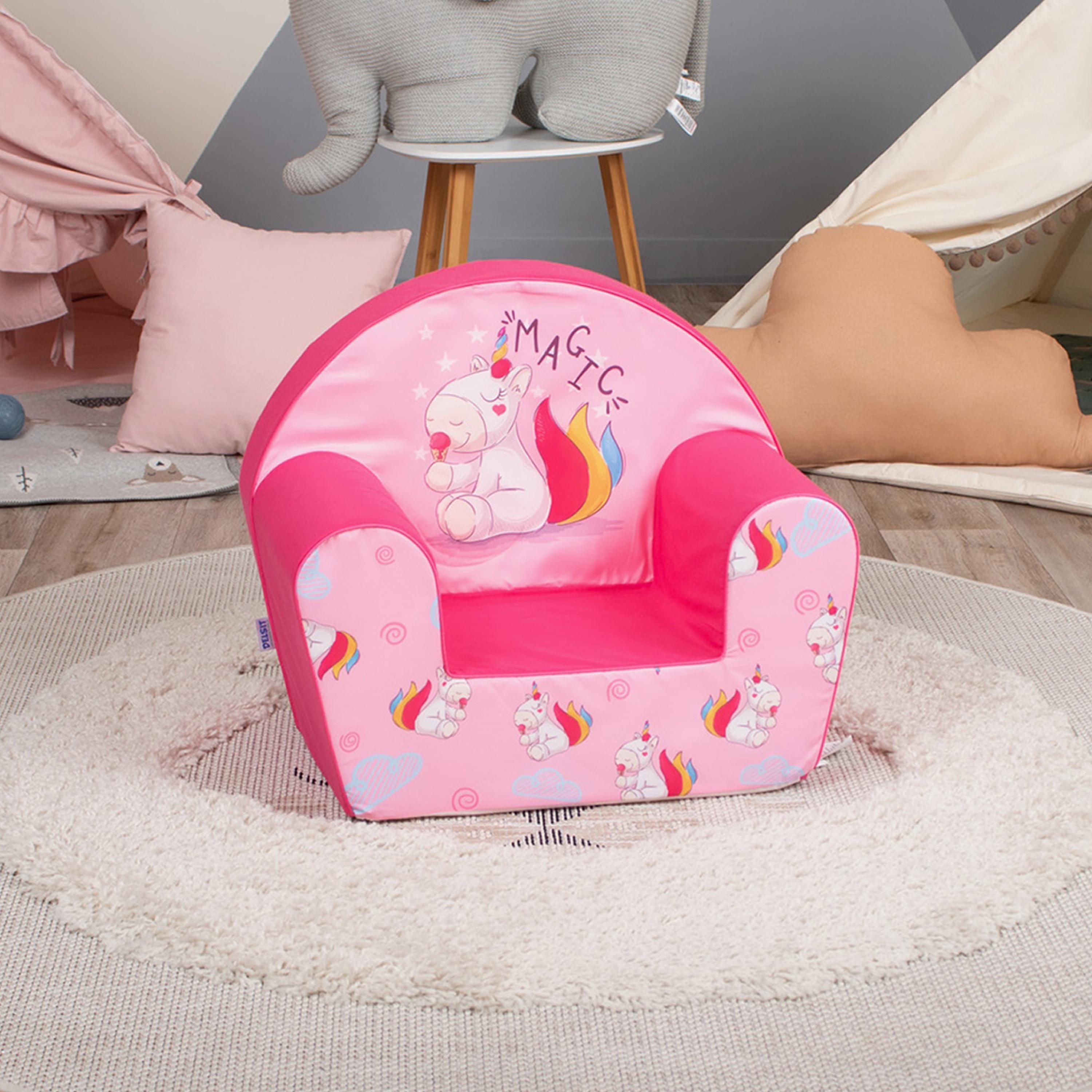 كرسي بذراعين مطبوع من ديلسيت - ماجيك يونيكورن-baby-nursery-furniture-chairsandtables-image-3