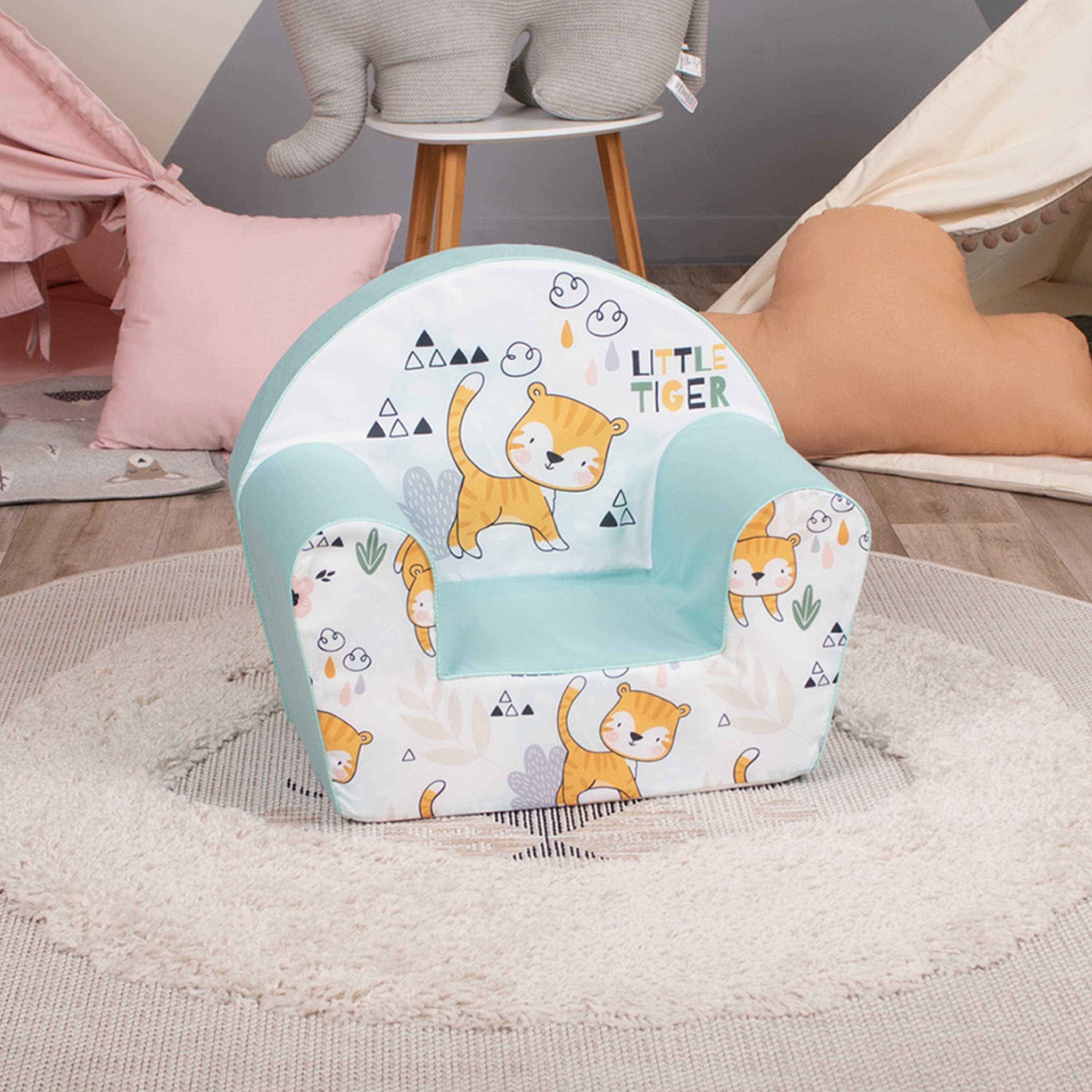 Delsit Printed Arm Chair - Little Tiger-baby-nursery-furniture-chairsandtables-image-4