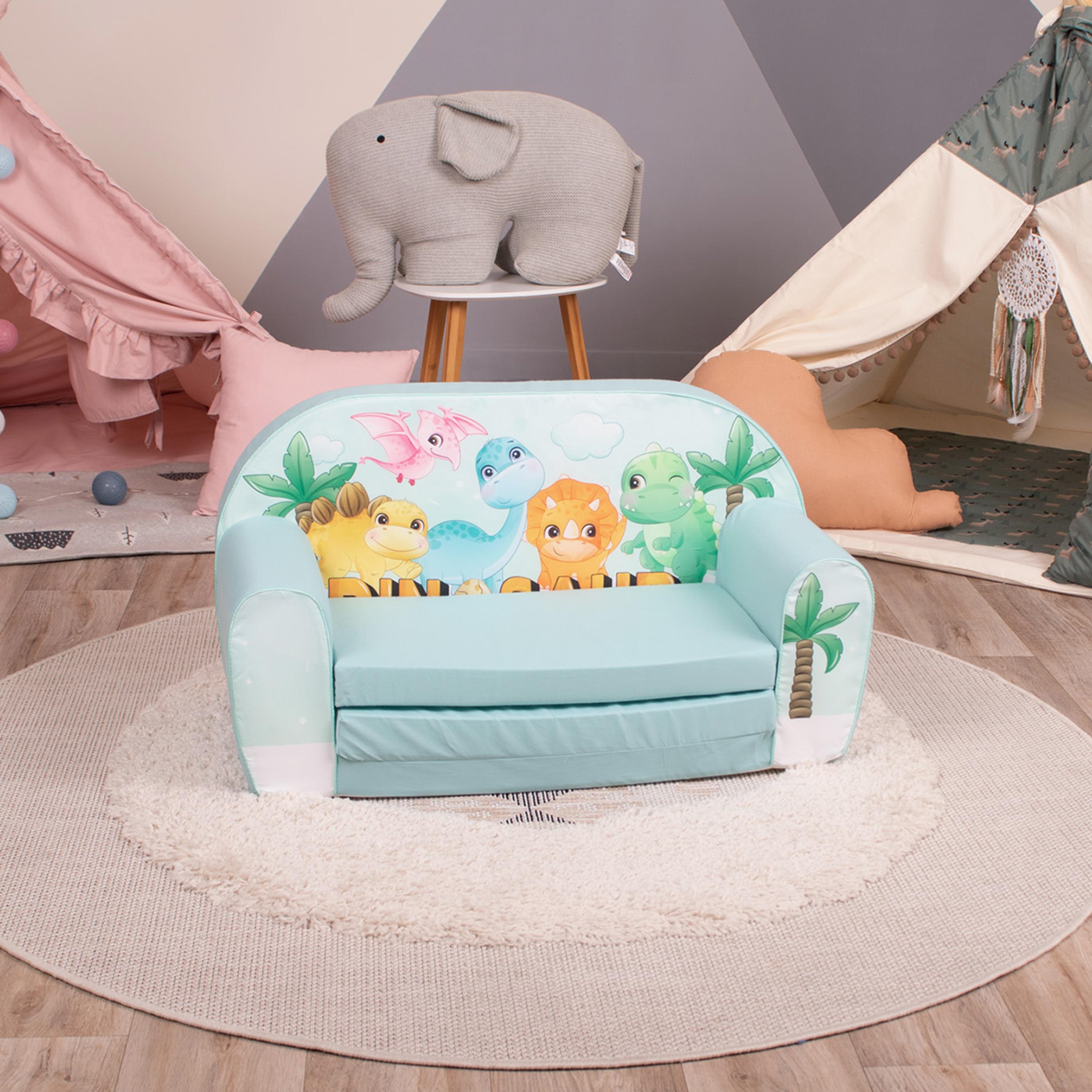 أريكة سرير مطبوعة من ديلسيت - داينوس-baby-nursery-furniture-chairsandtables-image-1
