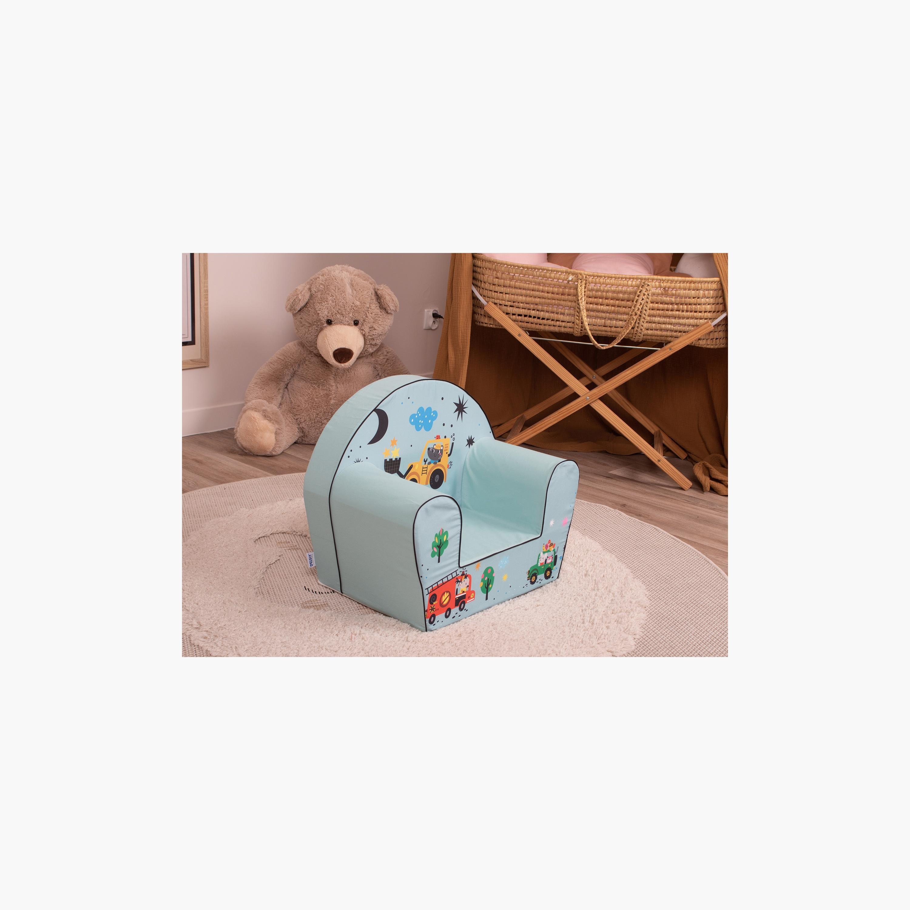 Delsit Printed Arm Chair - Night Excavator-baby-nursery-furniture-chairsandtables-image-5