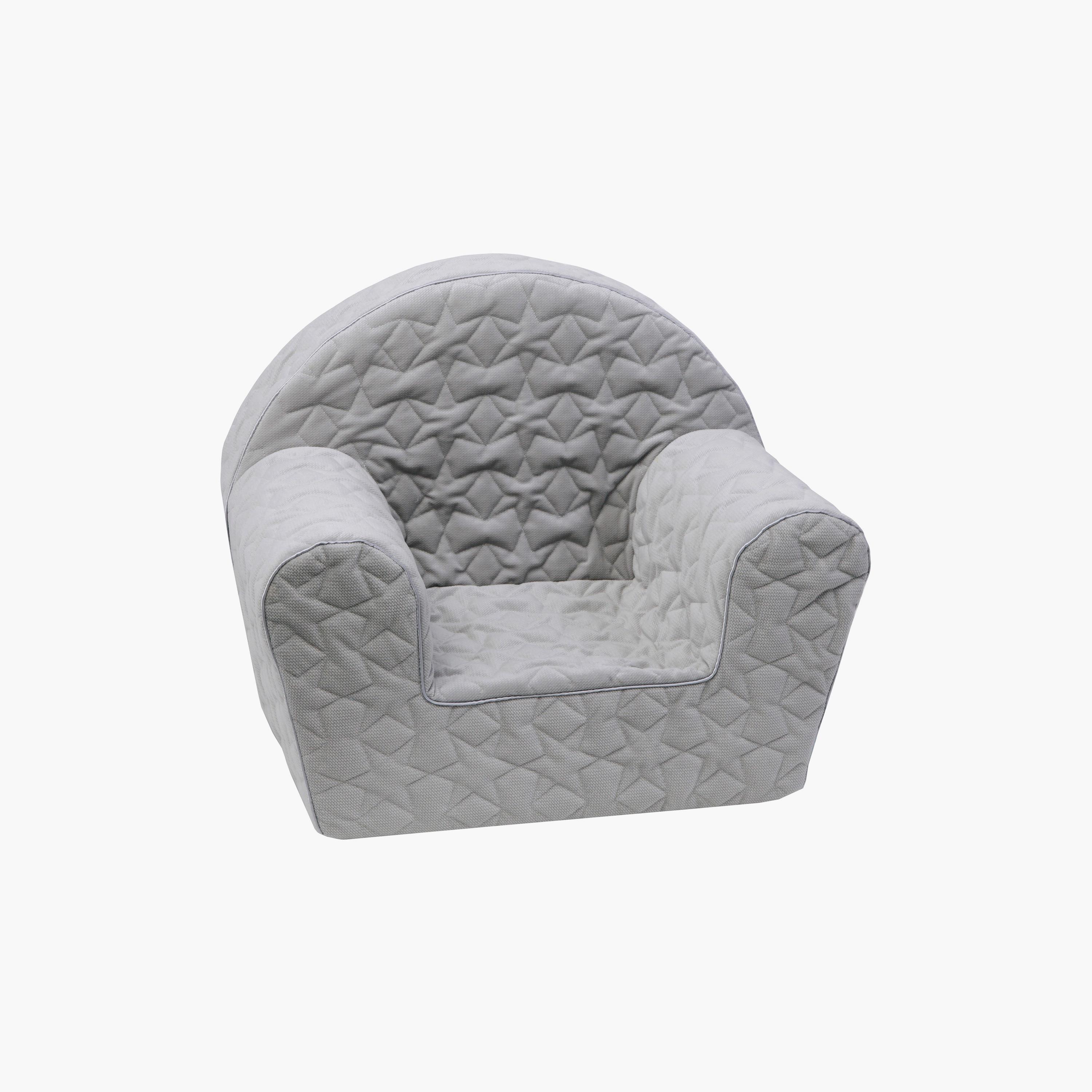 Buy Delsit Cozy Quilted Arm Chair Grey Online Babyshop UAE