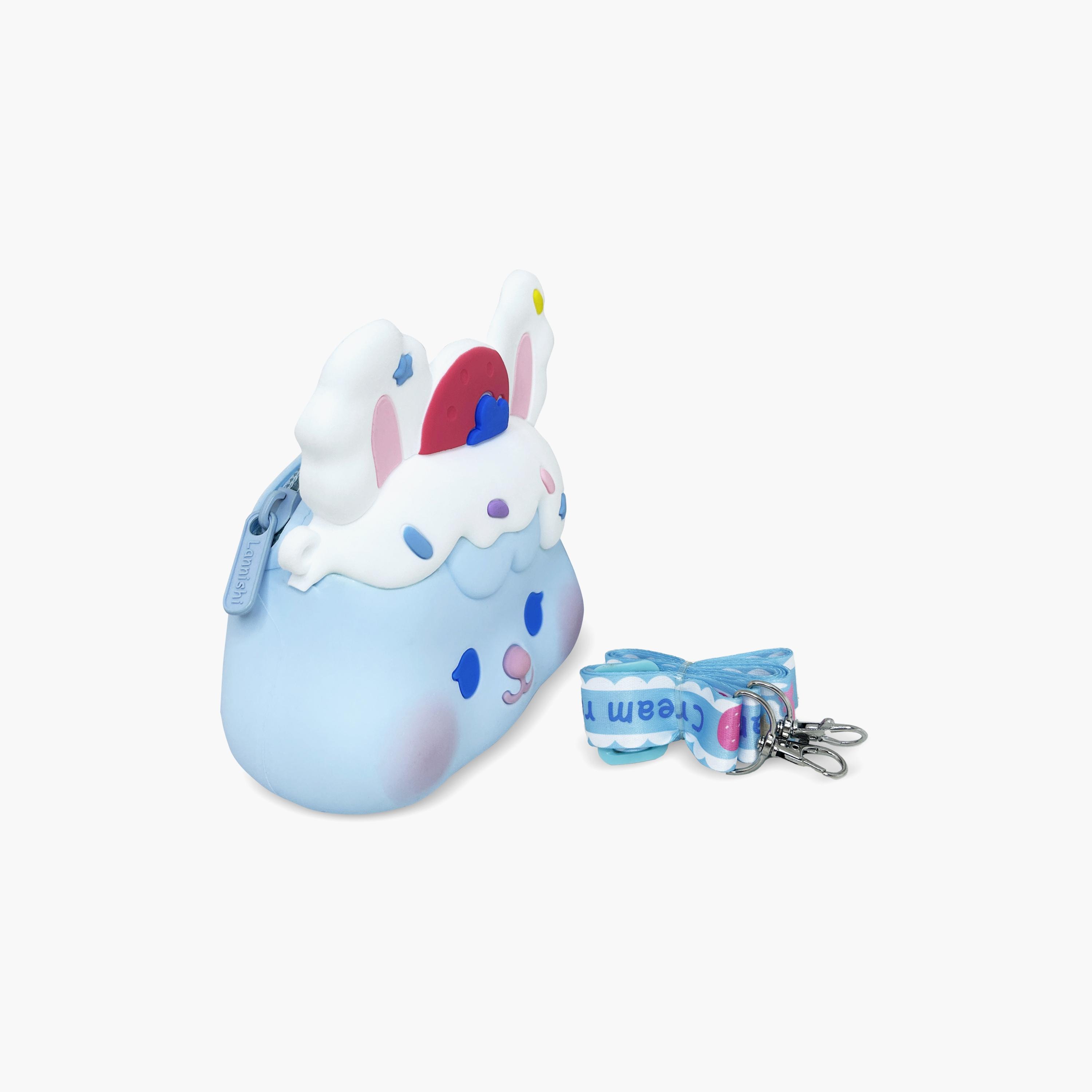 Ogi Mogi Toys Blue Bunny Colorful Rounded Shoulder Bag-girls-accessories-bags-image-4