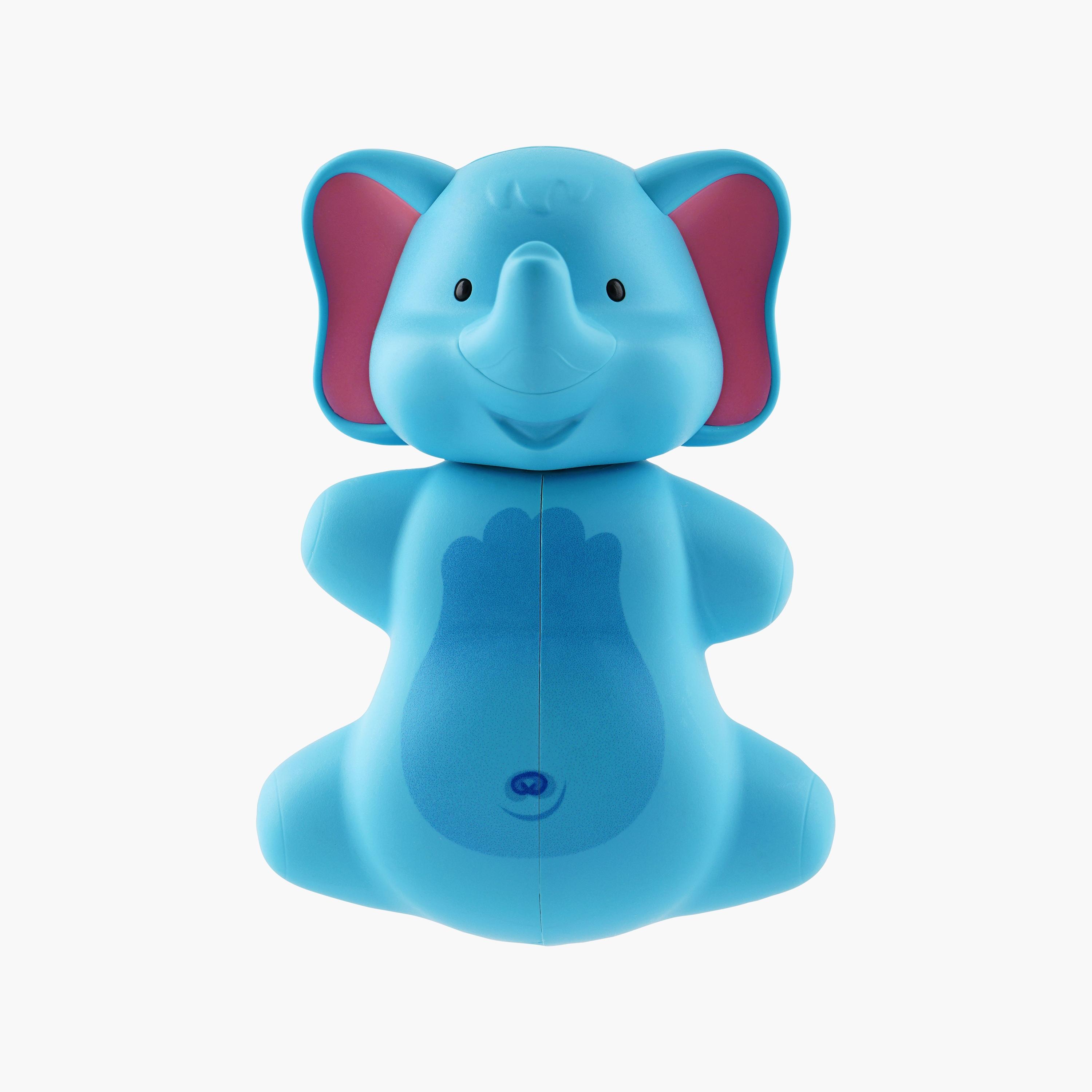غطاء حامل فرشاة الأسنان قطعتين من فليبر، بقرة وفيل-baby-bathandcare-oralcare-image-3