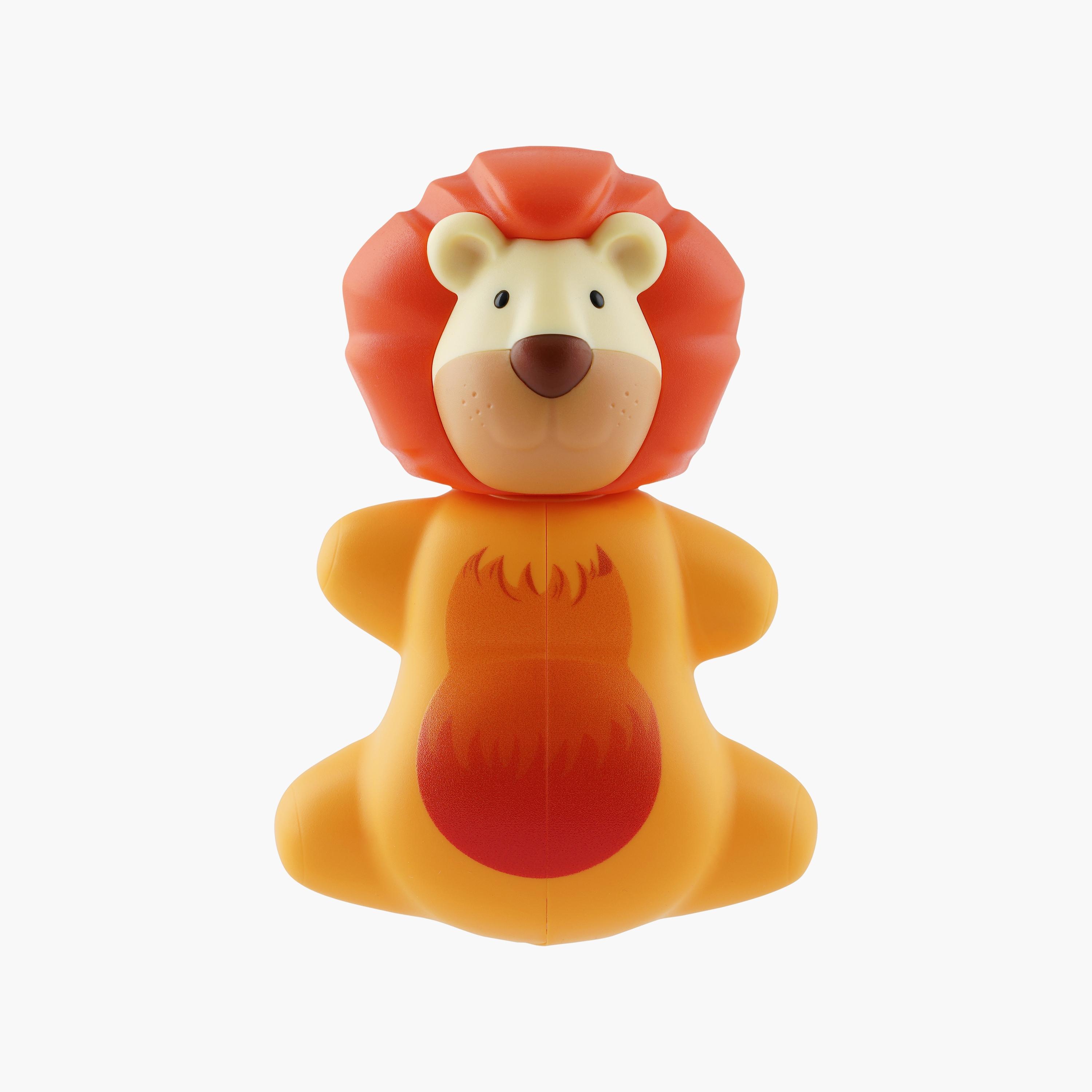 غطاء حامل فرشاة الأسنان فليبر، قطعتين، زرافة وأسد-baby-bathandcare-oralcare-image-2