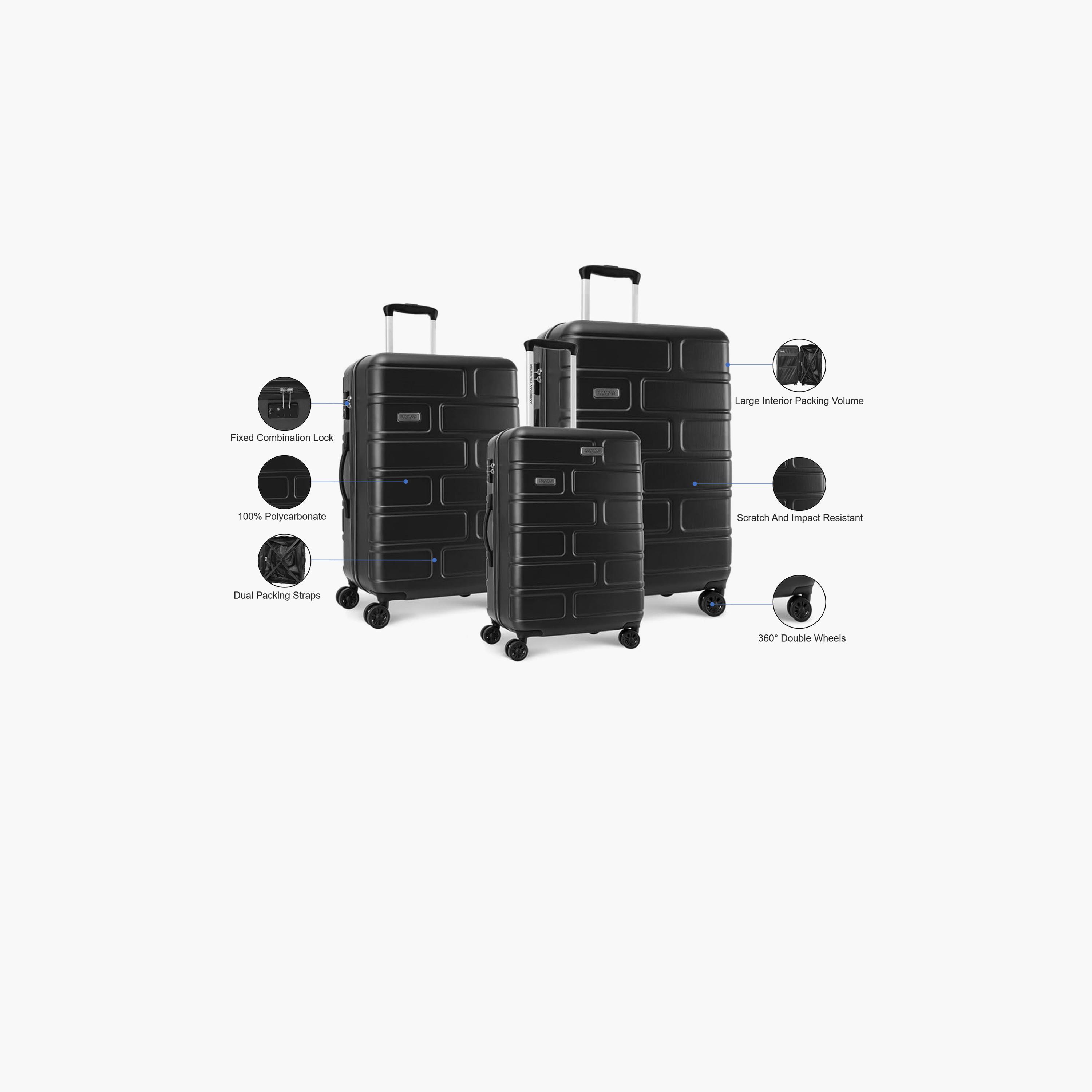 American Tourister Bricklane Set of 3 ABS Hard Sided 4-Wheeler Spinner Luggage Trolley Bag with TSA Lock-travel-luggagesandbags-luggage-image-3