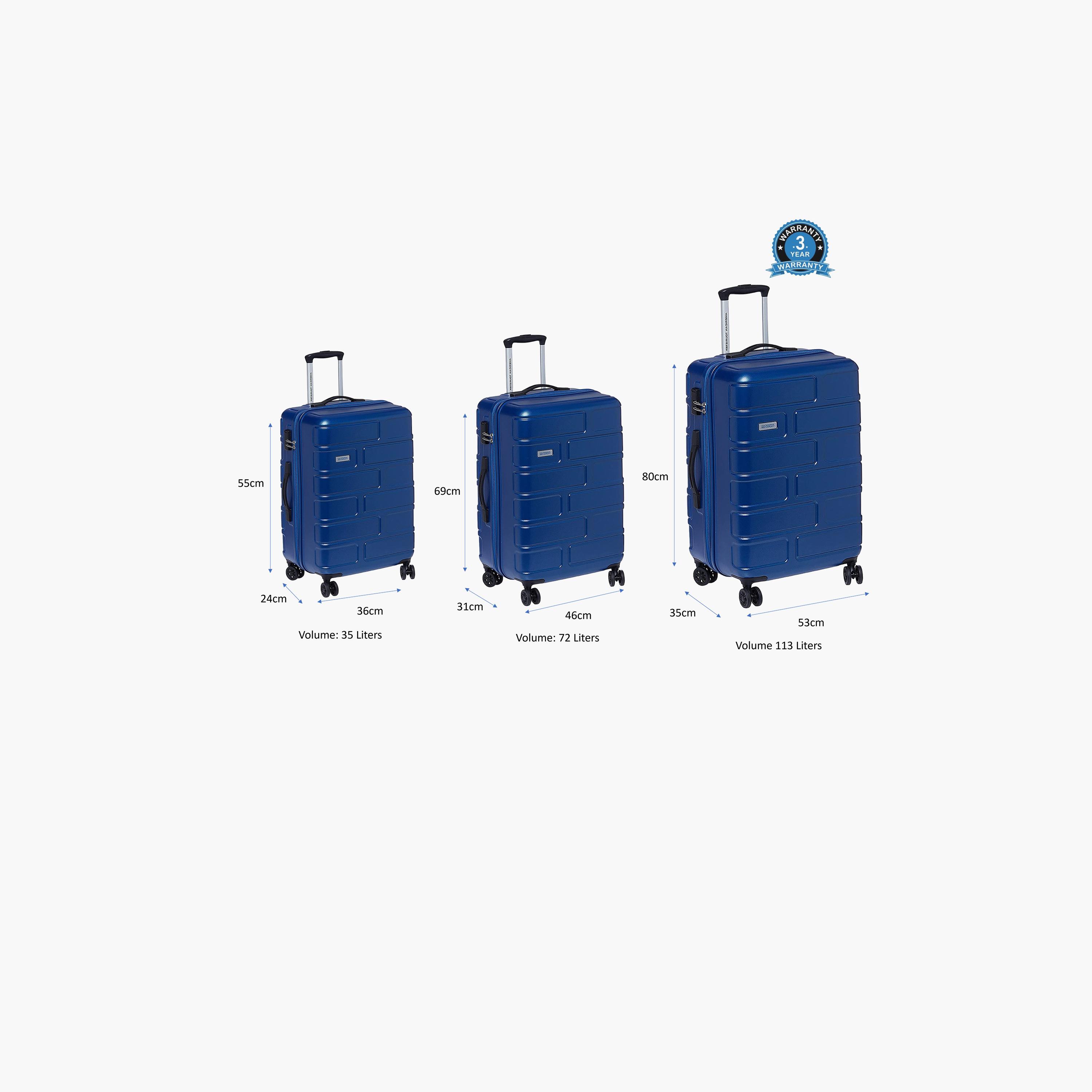 أمريكان توريستر- طقم شنط بريكلين مكونة من 3 شنط أمتعة هيكل صلب بأربع عجلات ABS مع قفل TSA-travel-luggagesandbags-luggage-image-2