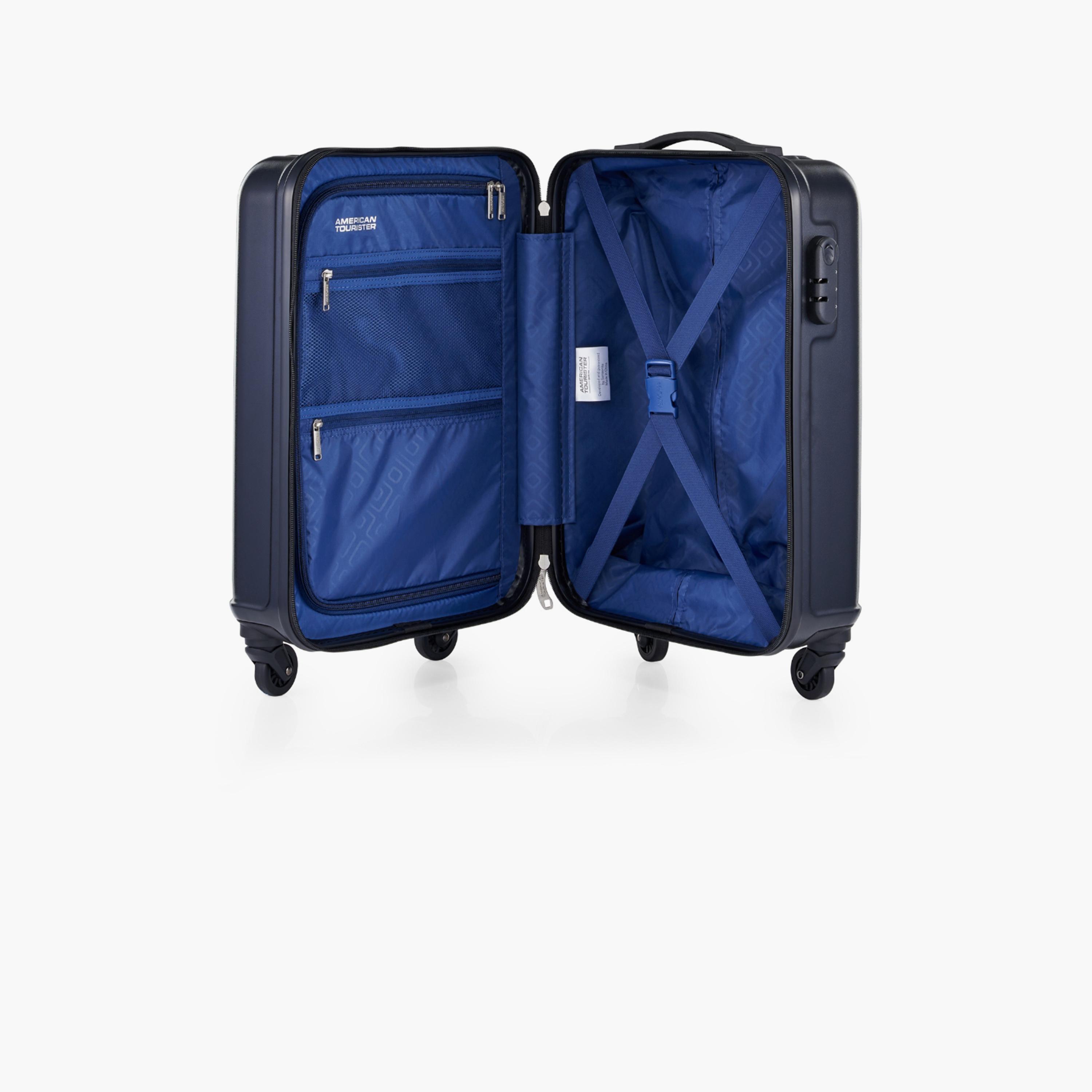 American Tourister Skytrac 55 CM Small Cabin ABS Hard Sided 4-Wheeler Spinner Luggage Trolley Bag with TSA Lock-travel-luggagesandbags-luggage-image-7
