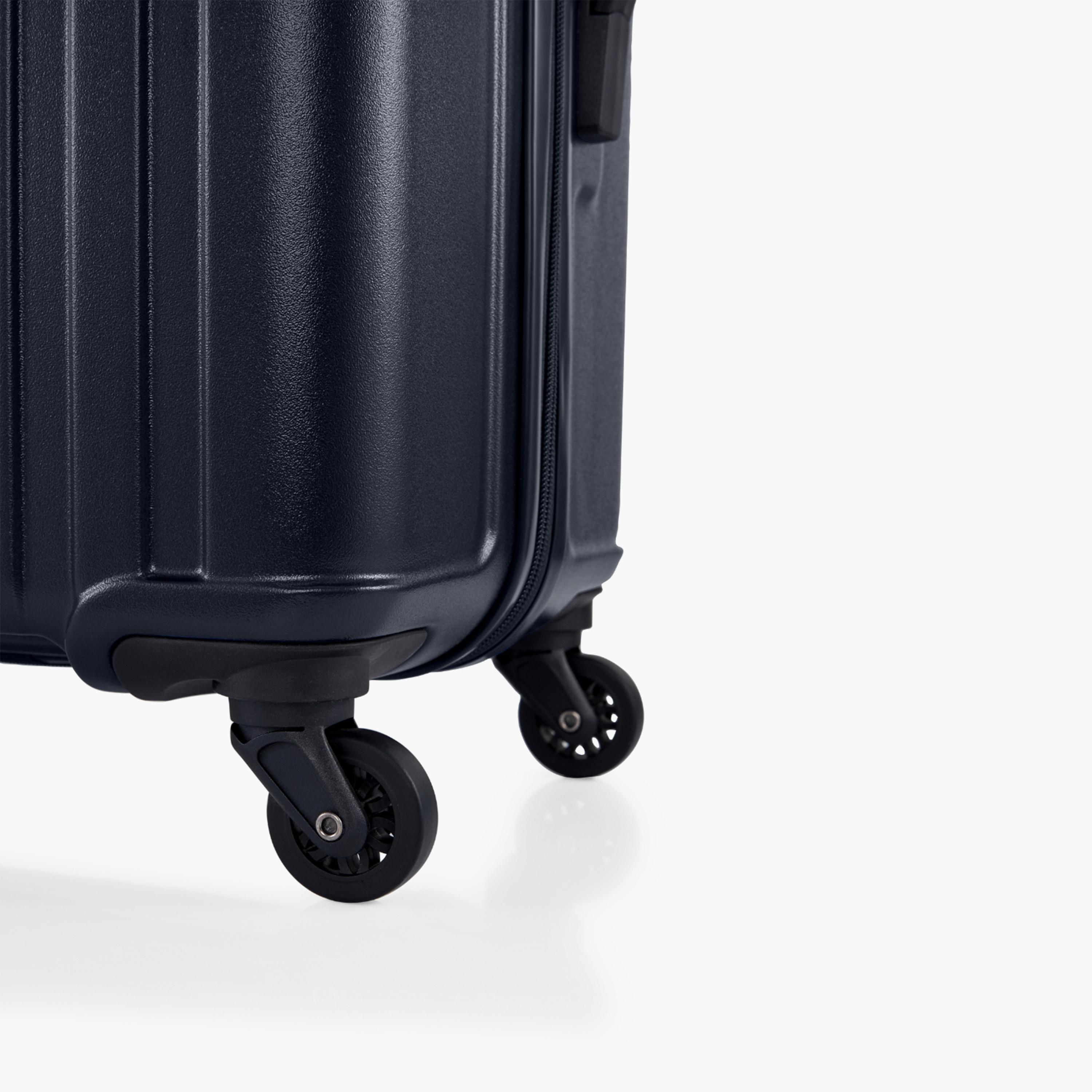 American Tourister Skytrac 68 CM Medium Check-in ABS Hard Sided 4-Wheeler Spinner Luggage Trolley Bag with TSA Lock-travel-luggagesandbags-luggage-image-2