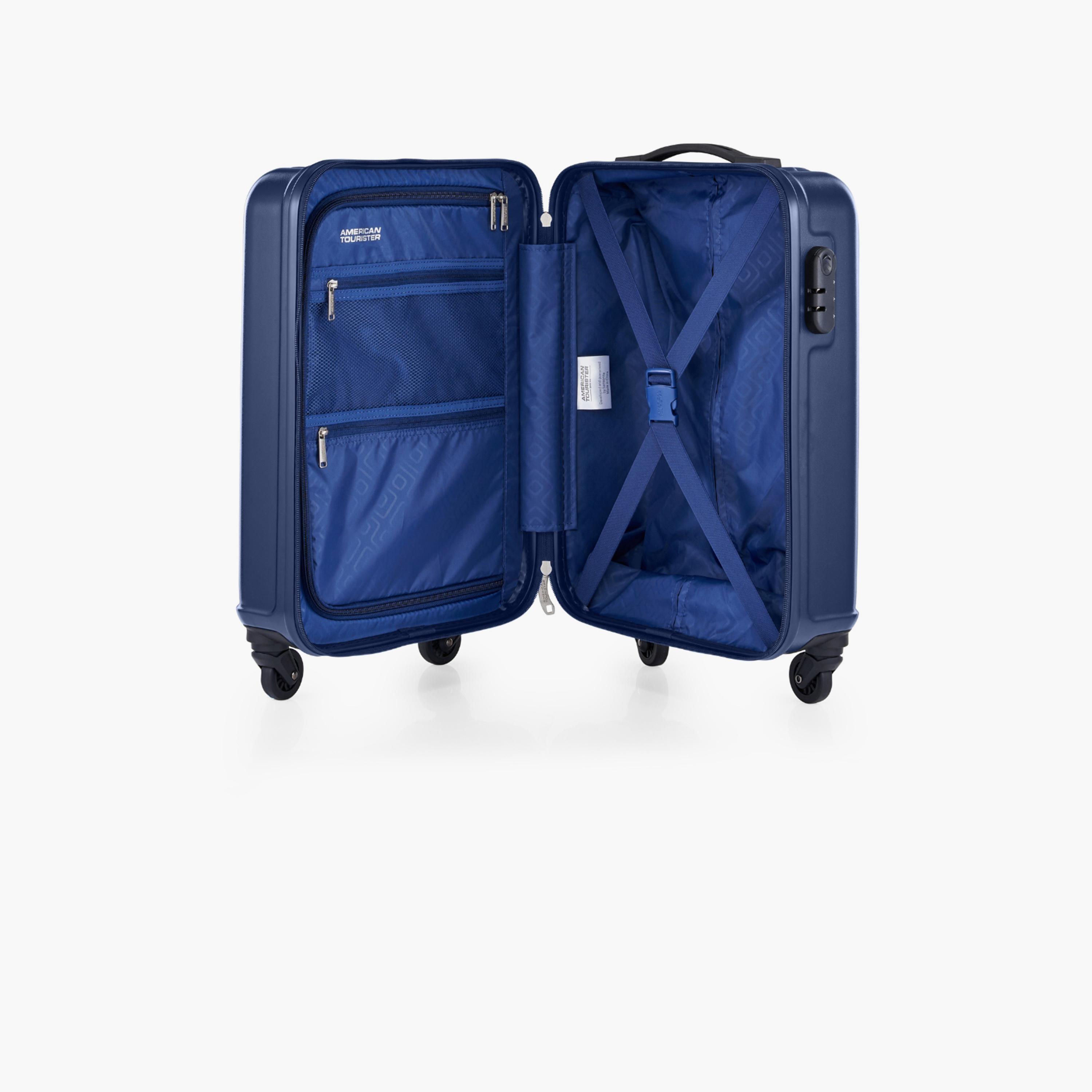 American Tourister Skytrac 55 CM Small Cabin ABS Hard Sided 4-Wheeler Spinner Luggage Trolley Bag with TSA Lock-travel-luggagesandbags-luggage-image-8