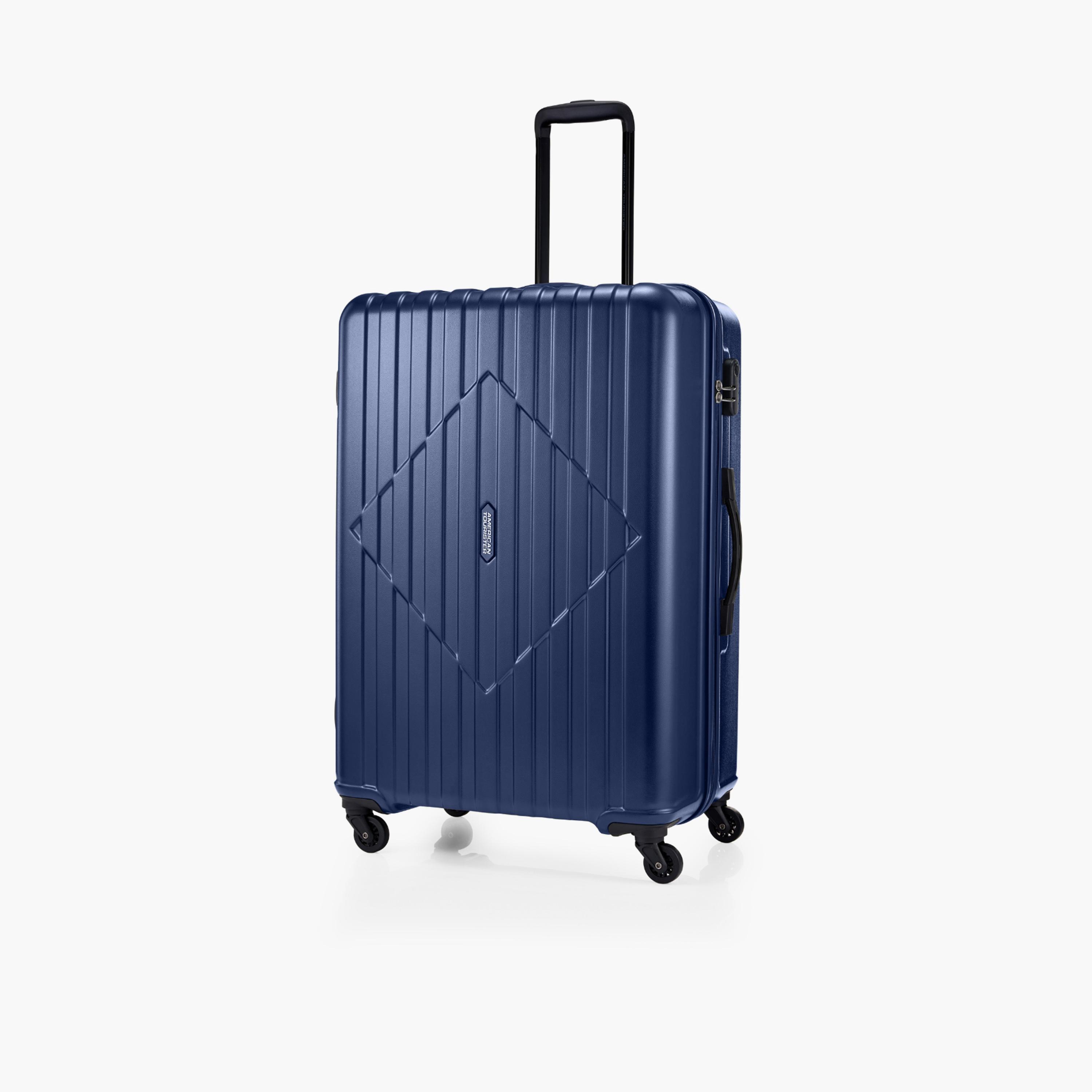 American Tourister Skytrac 79 CM Large Check-in ABS Hard Sided 4-Wheeler Spinner Luggage Trolley Bag with TSA Lock-travel-luggagesandbags-luggage-image-1