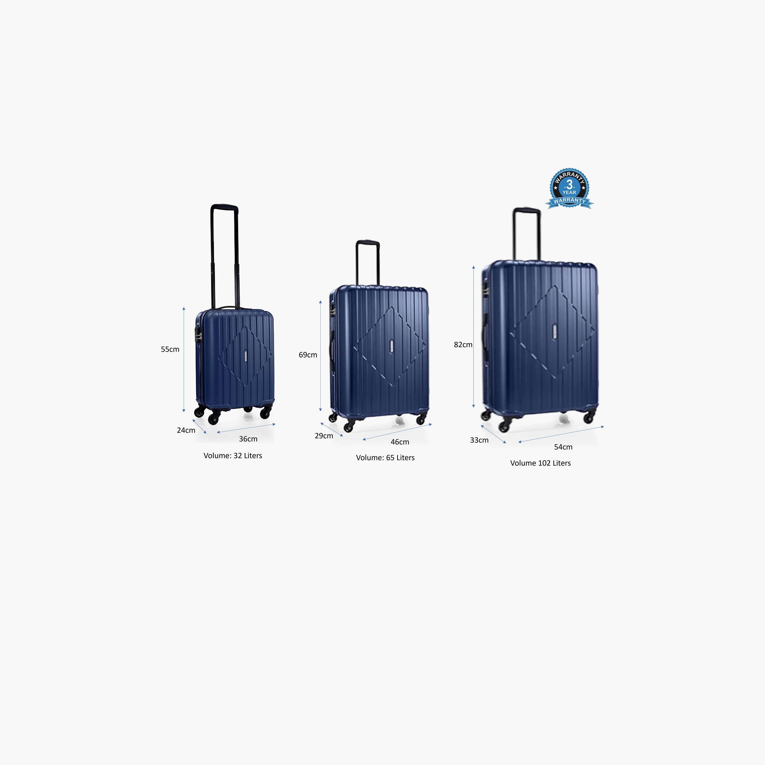 أمريكان توريستر - طقم شنط سفر سكاي تراك مكون من 3 شنط ABS هيكل صلب بأربع عجلات مع قفل TSA-travel-luggagesandbags-luggage-image-2