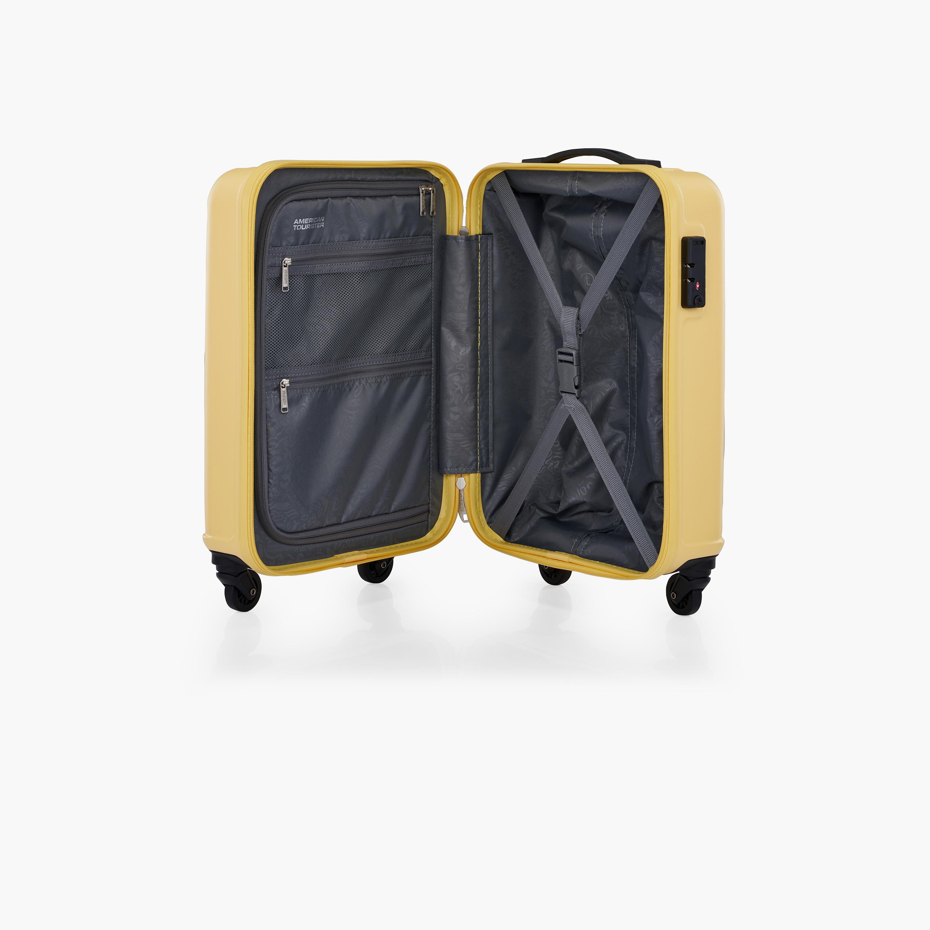 American Tourister Skytrac 55 CM Small Cabin ABS Hard Sided 4-Wheeler Spinner Luggage Trolley Bag with TSA Lock-travel-luggagesandbags-luggage-image-13