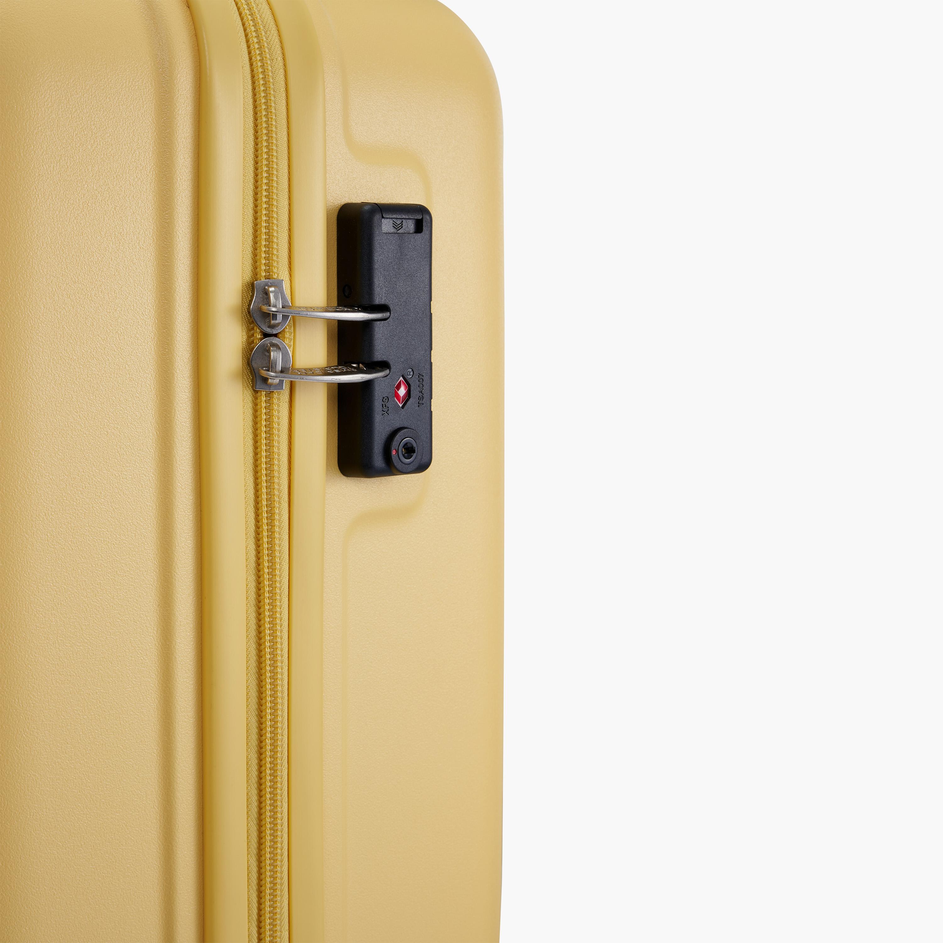 American Tourister Skytrac 55 CM Small Cabin ABS Hard Sided 4-Wheeler Spinner Luggage Trolley Bag with TSA Lock-travel-luggagesandbags-luggage-image-2
