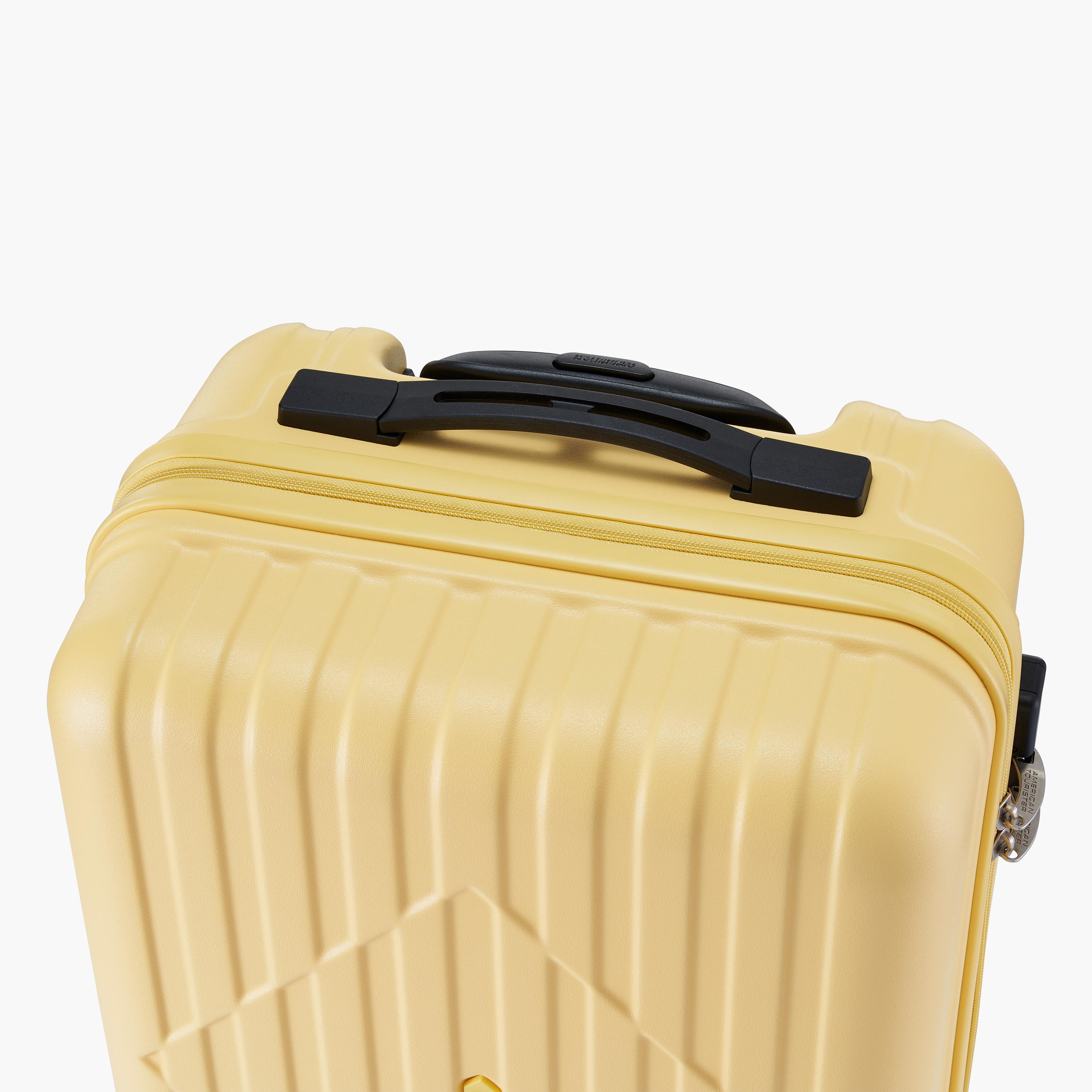 American Tourister Skytrac 55 CM Small Cabin ABS Hard Sided 4-Wheeler Spinner Luggage Trolley Bag with TSA Lock-travel-luggagesandbags-luggage-image-4