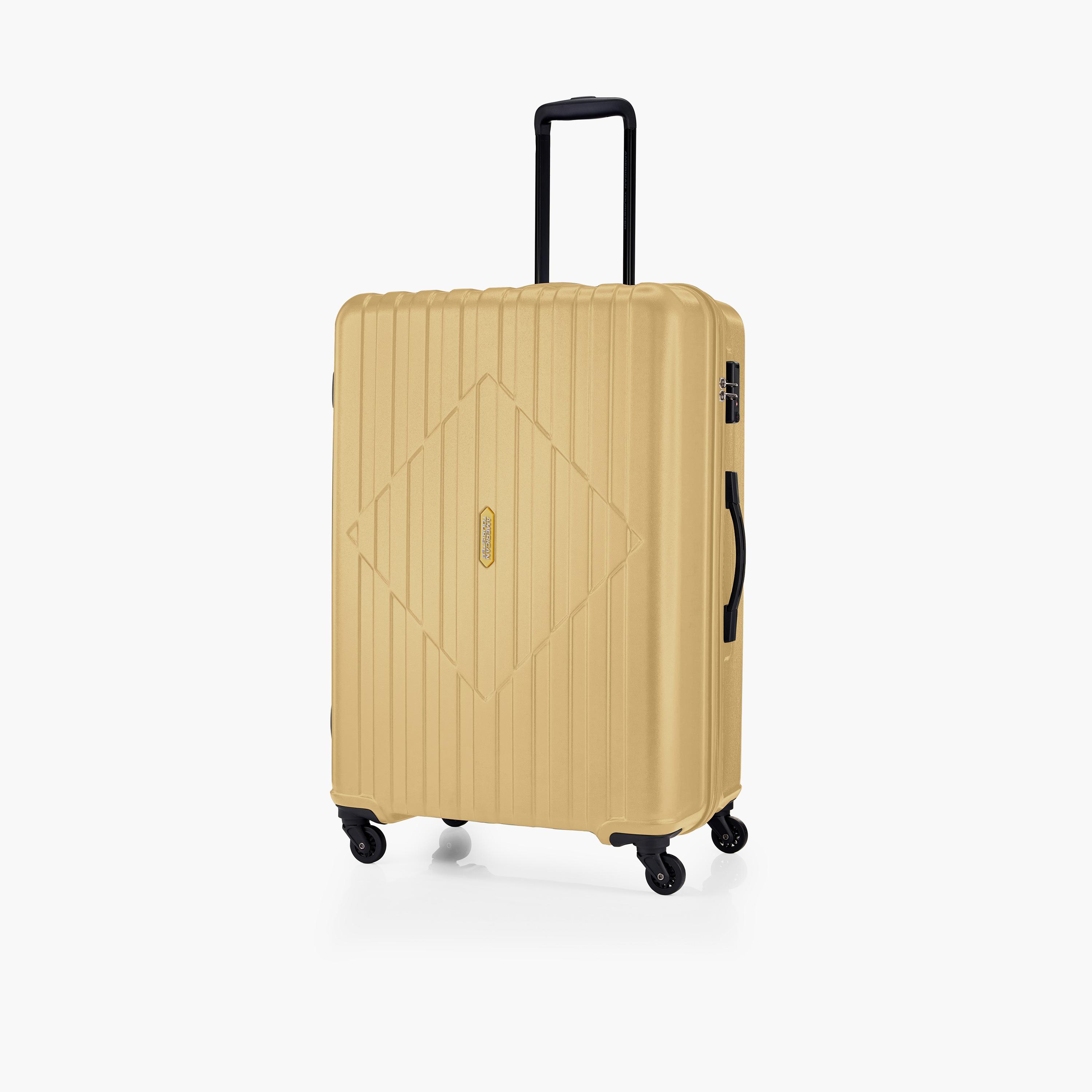 American Tourister Skytrac 79 CM Large Check-in ABS Hard Sided 4-Wheeler Spinner Luggage Trolley Bag with TSA Lock-travel-luggagesandbags-luggage-image-1