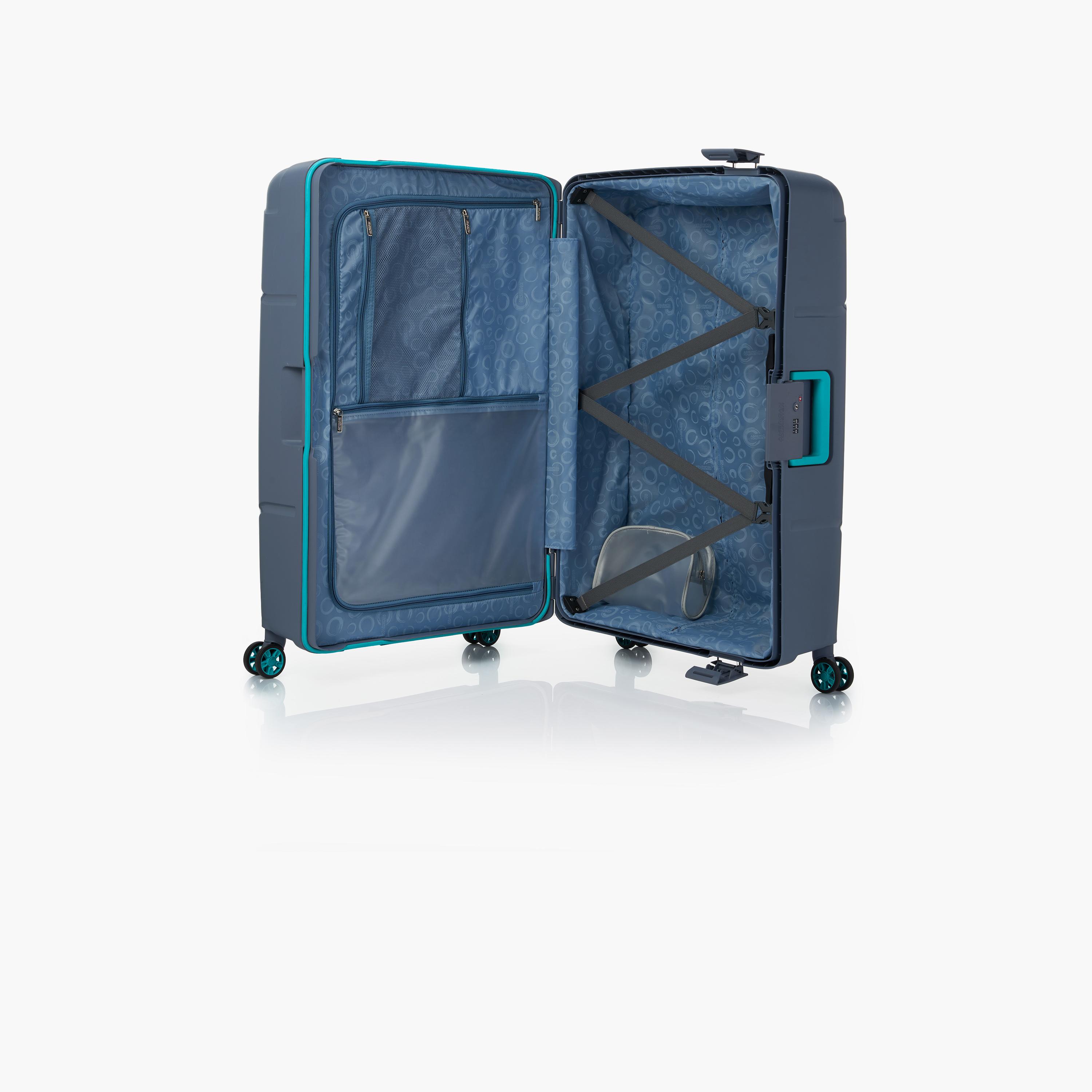 American Tourister Circurity Set of 2 Polypropylene Hard Sided 4-Wheeler Spinner Luggage Trolley Bag with TSA Lock-travel-luggagesandbags-luggage-image-12