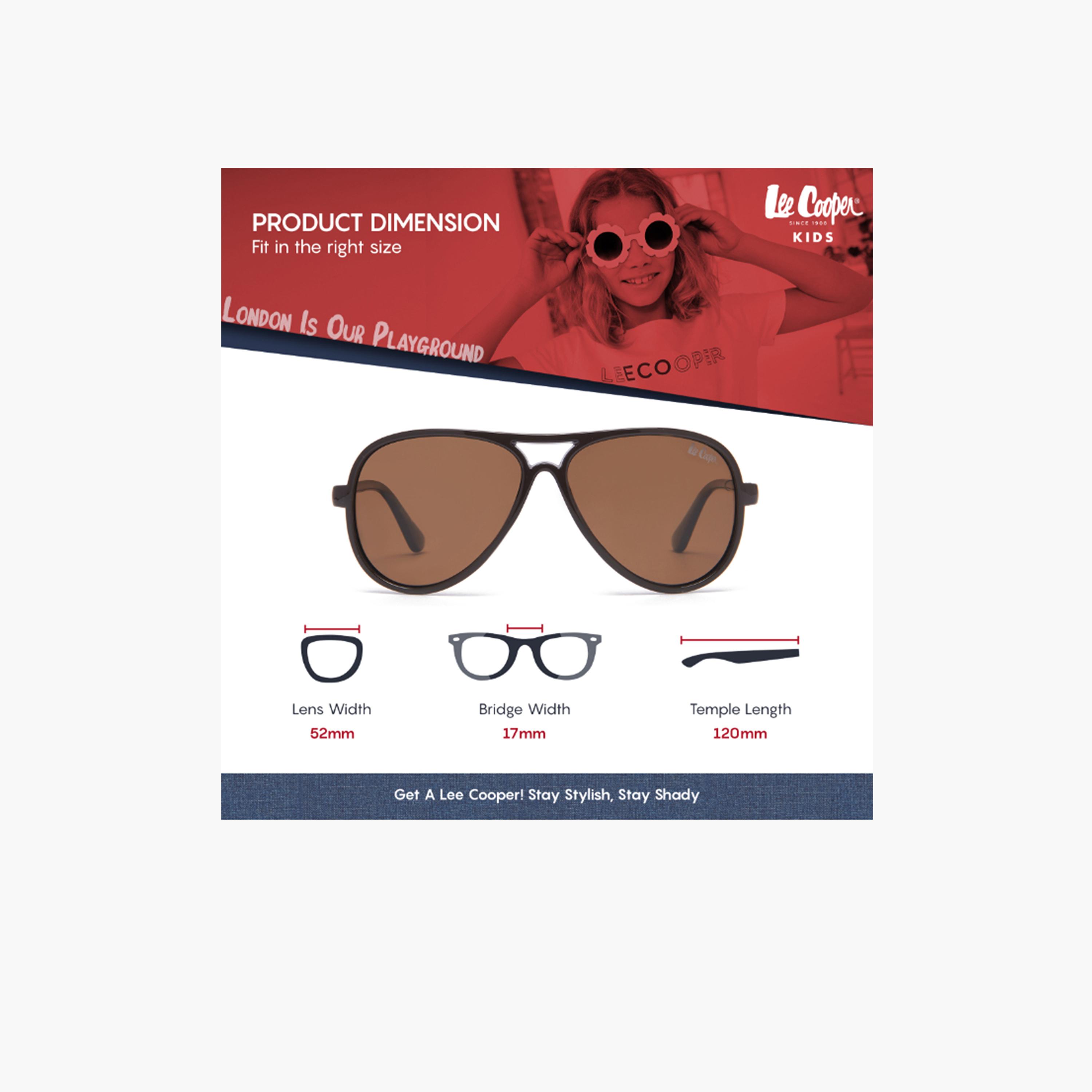 لي كوبر- نظارة شمسية أفياتور عدسة مستقطبة 52 ملم LCK104C02-girls-accessories-sunglasses-image-2