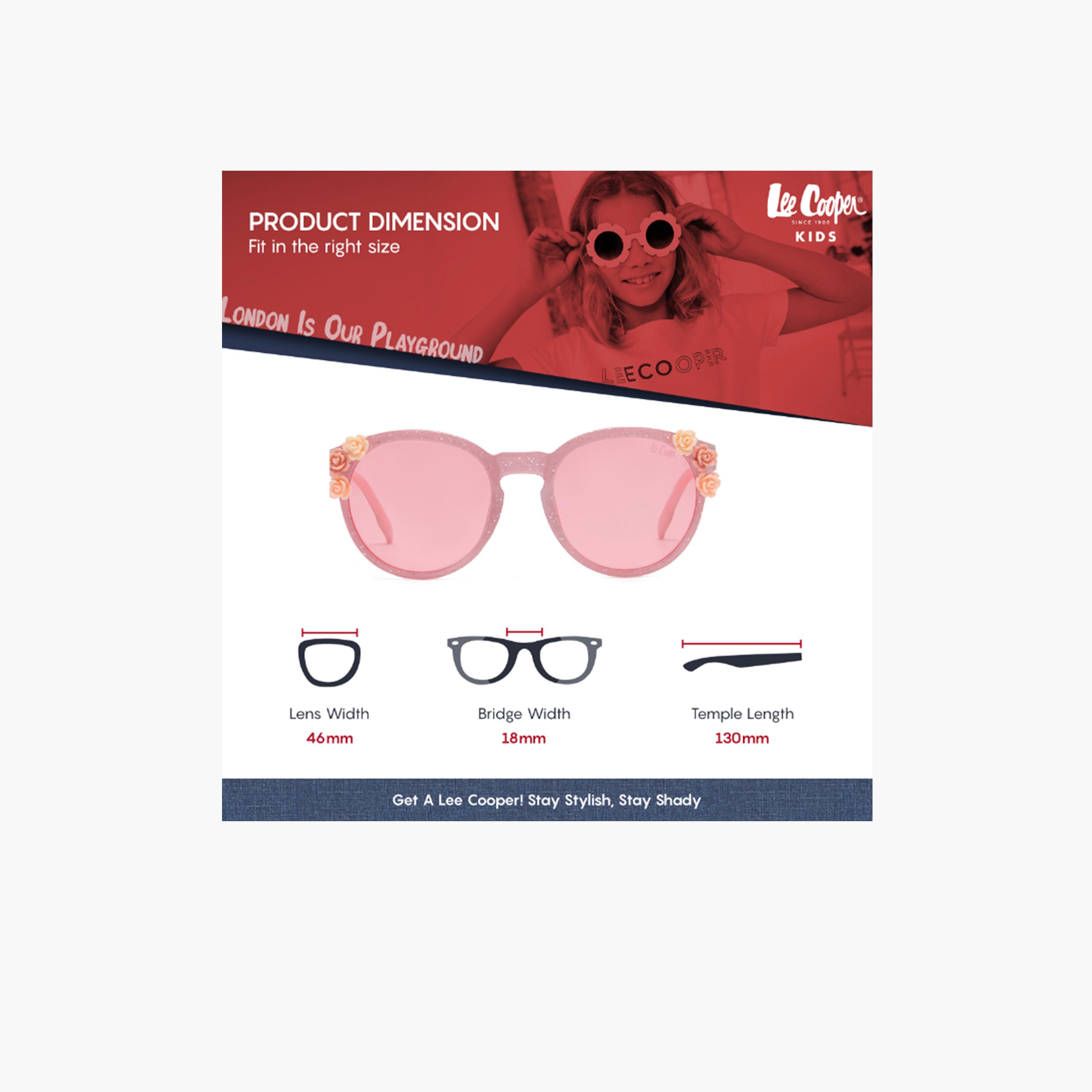 لي كوبر- نظارة شمسية عدسة مستقطبة للأطفال 46 ملم دائرية وبيضاوية LCK107C01-girls-accessories-sunglasses-image-2