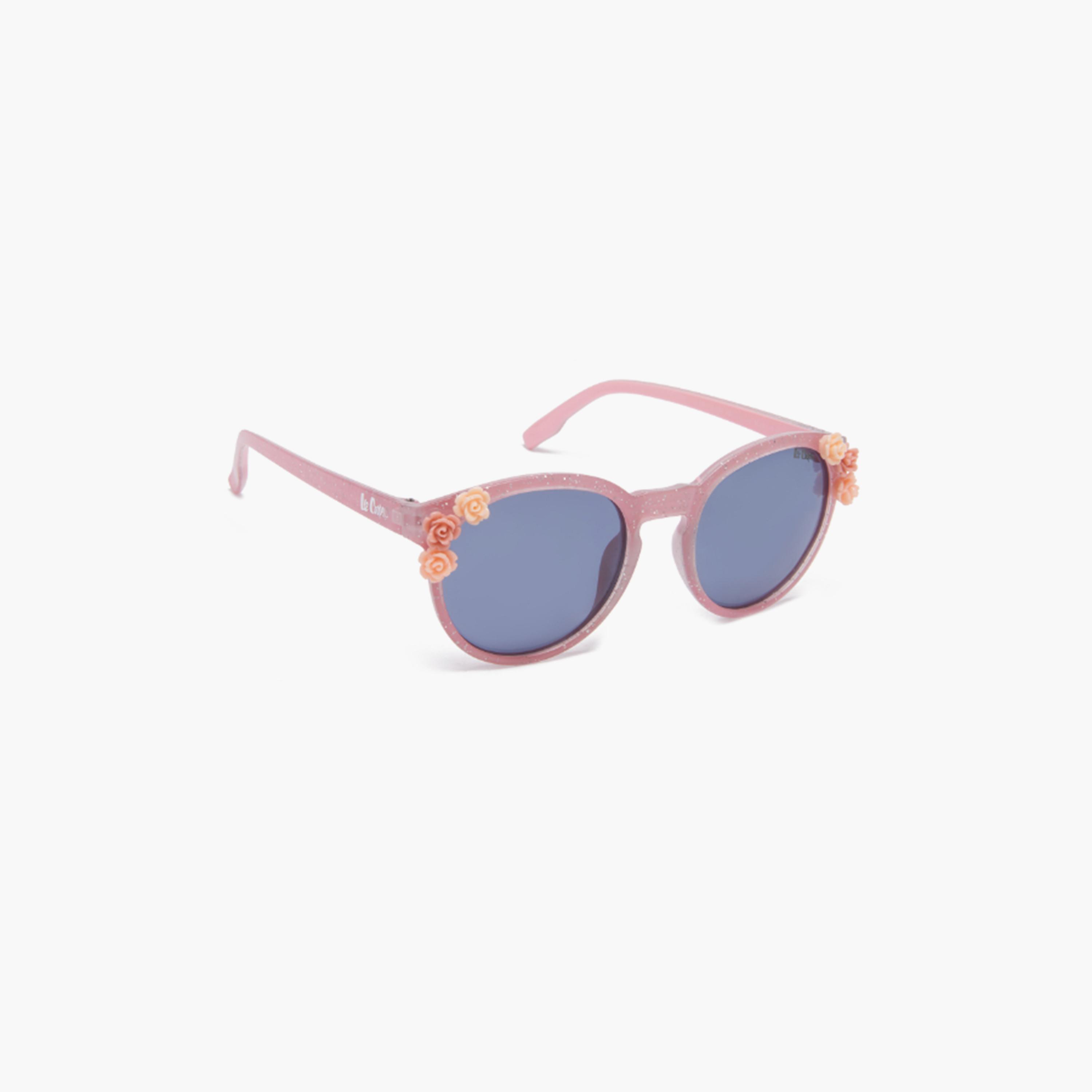 لي كوبر- نظارة شمسية عدسة مستقطبة للأطفال 46 ملم دائرية وبيضاوية LCK107C02-girls-accessories-sunglasses-image-3