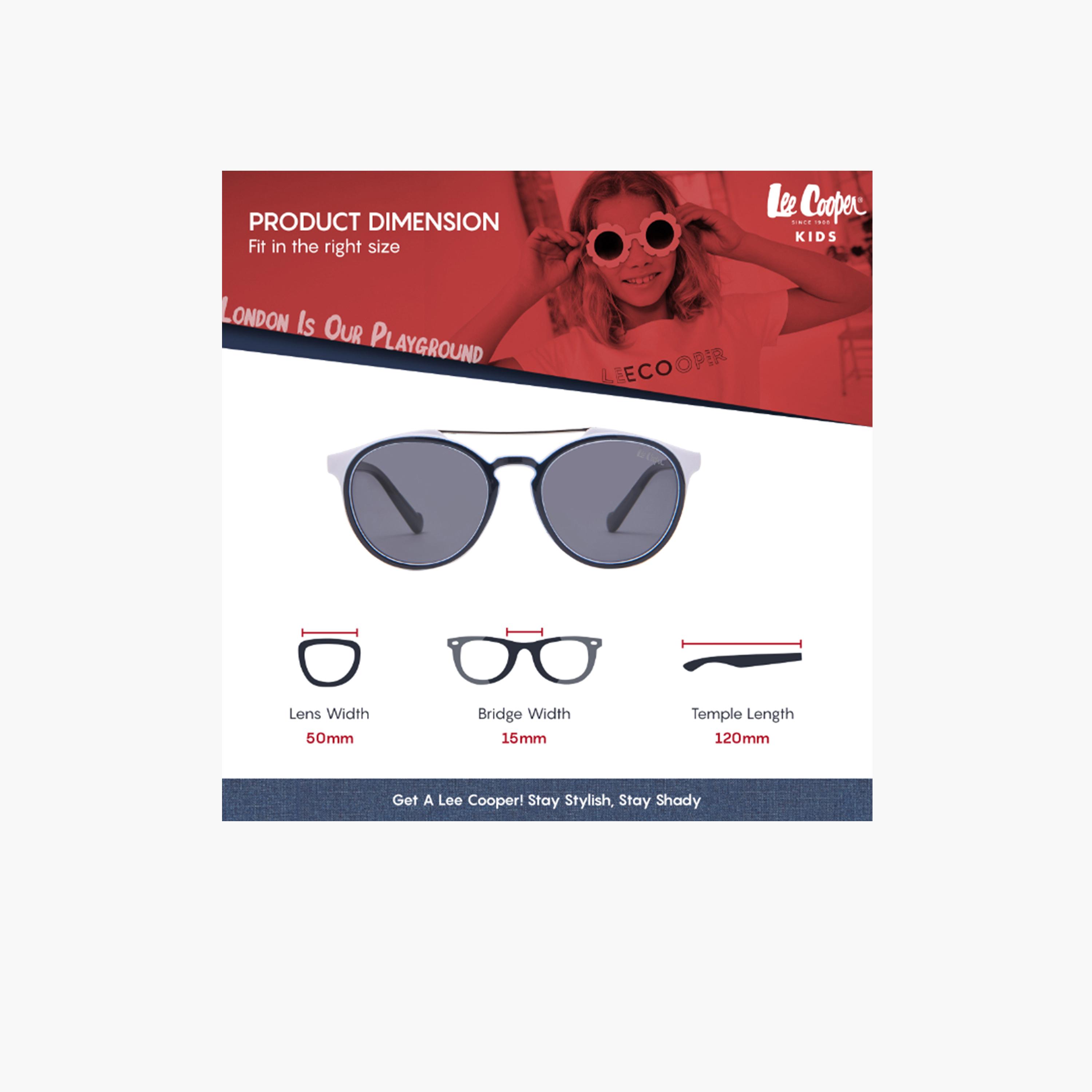 لي كوبر- نظارة شمسية عدسة مستقطبة 47 ملم دائرية وبيضاوية LCK109C01-girls-accessories-sunglasses-image-2