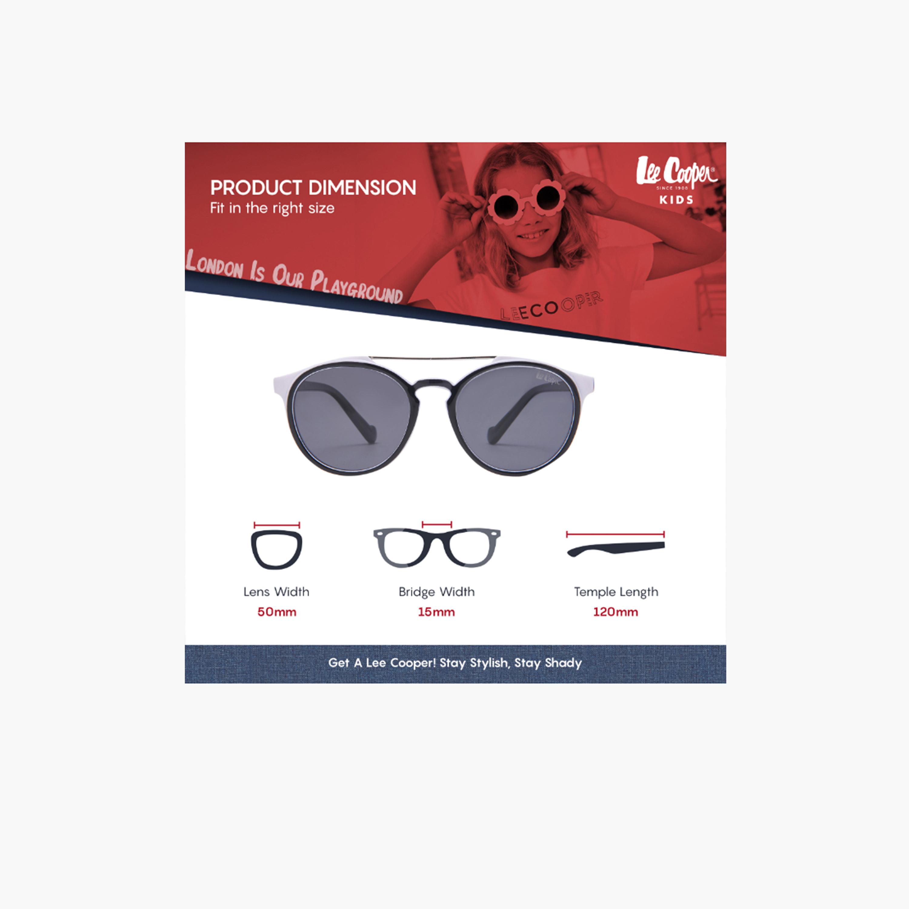 لي كوبر- نظارة شمسية عدسة مستقطبة 47 ملم دائرية وبيضاوية LCK109C02-girls-accessories-sunglasses-image-2