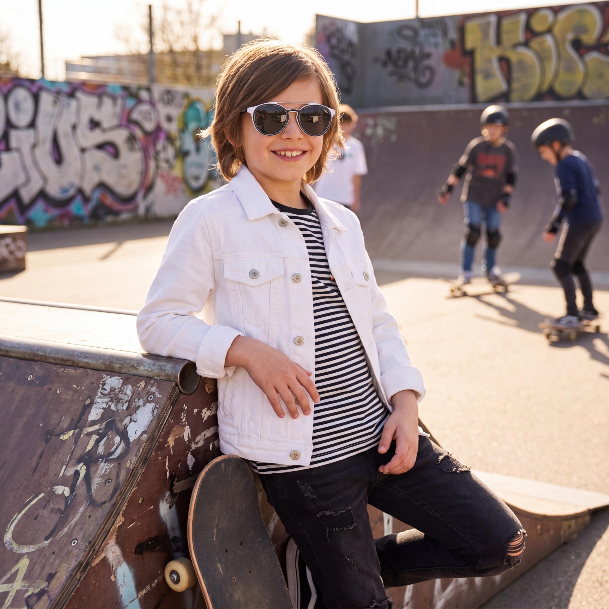 لي كوبر- نظارة شمسية عدسة مستقطبة 47 ملم دائرية وبيضاوية LCK109C02-girls-accessories-sunglasses-image-10