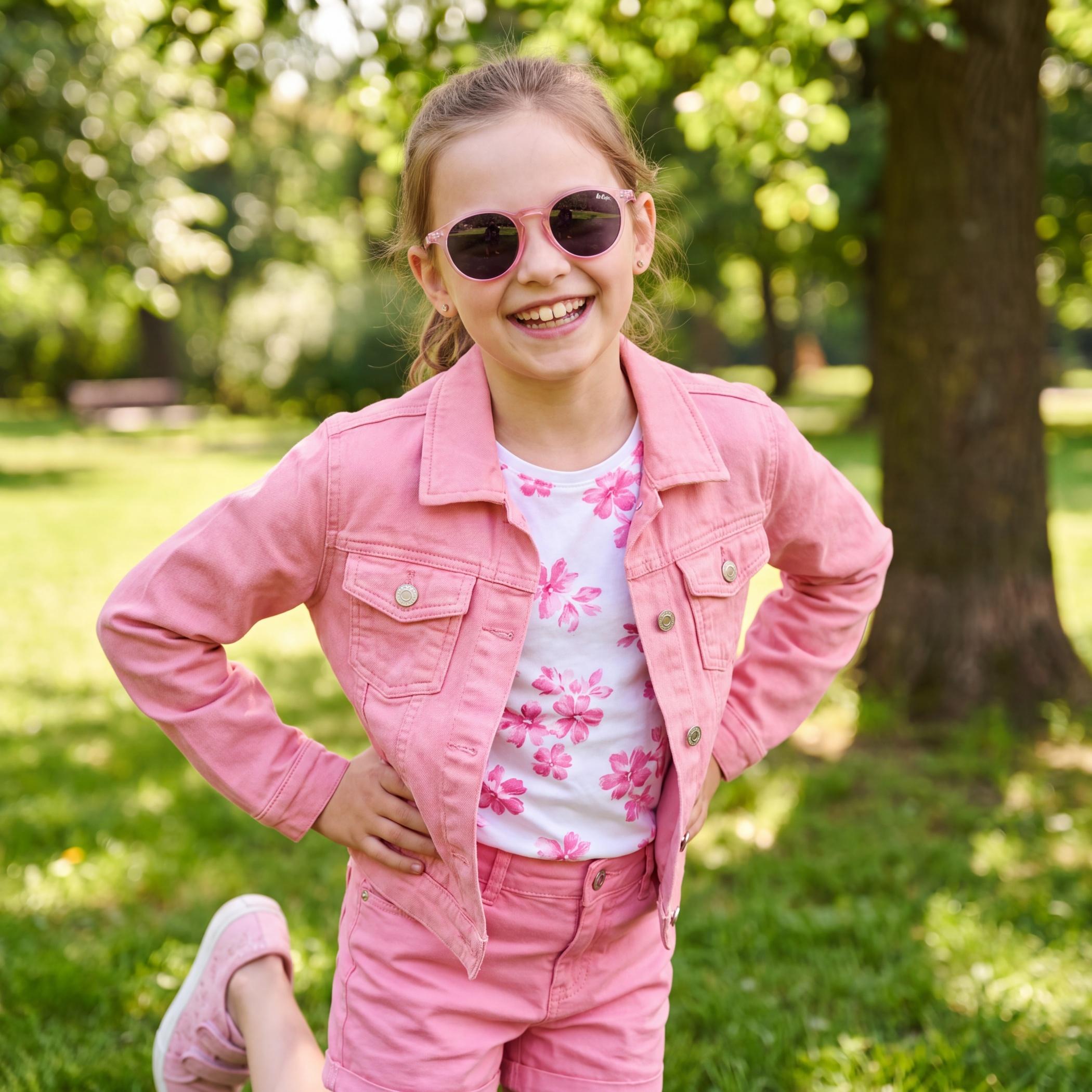 لي كوبر- نظارة شمسية عدسة مستقطبة للأطفال 45 ملم دائرية وبيضاوية LCK112C01-girls-accessories-sunglasses-image-8