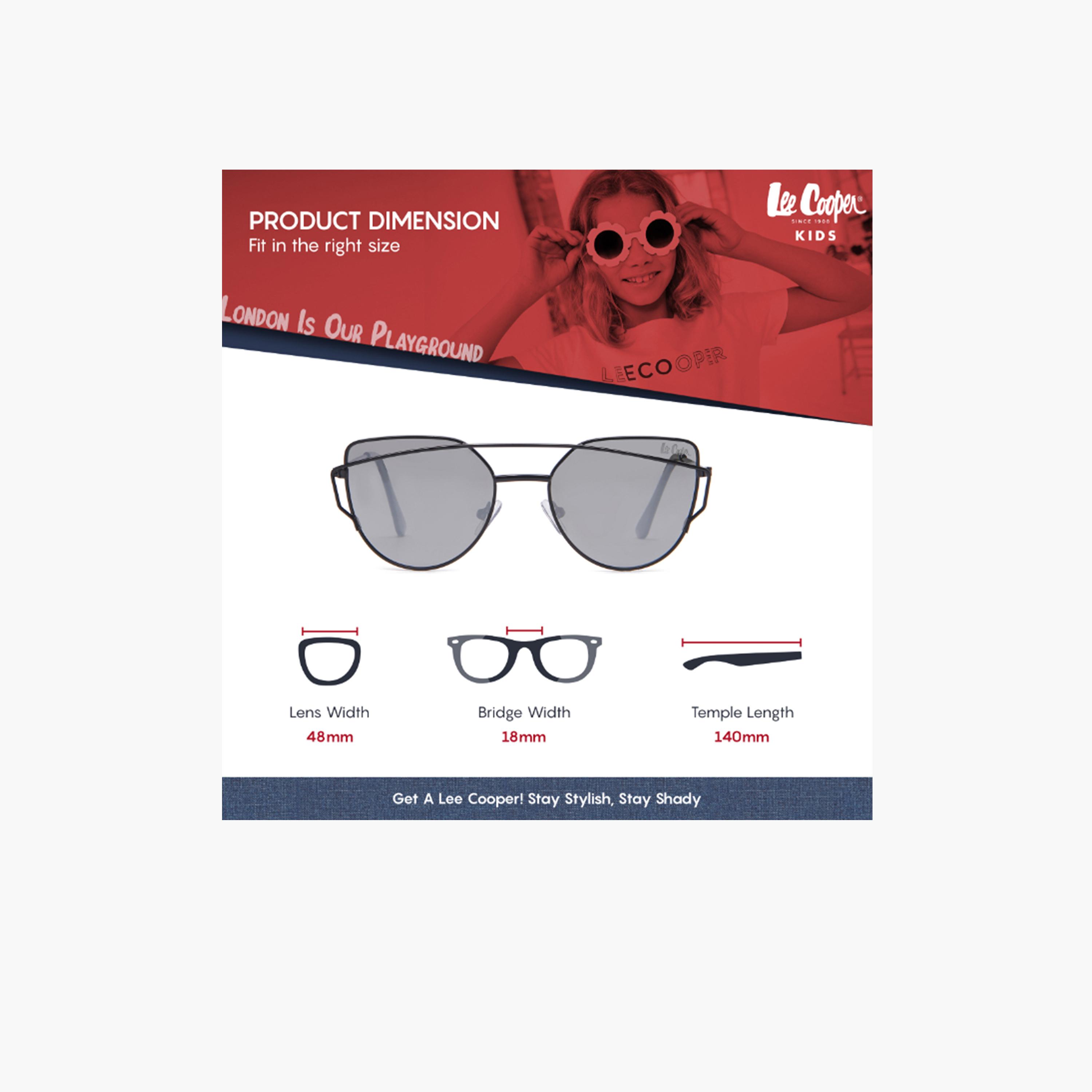 لي كوبر- نظارة شمسية كيدز عدسة مستقطبة 48 ملم عين القطة LCK117C02-girls-accessories-sunglasses-image-2