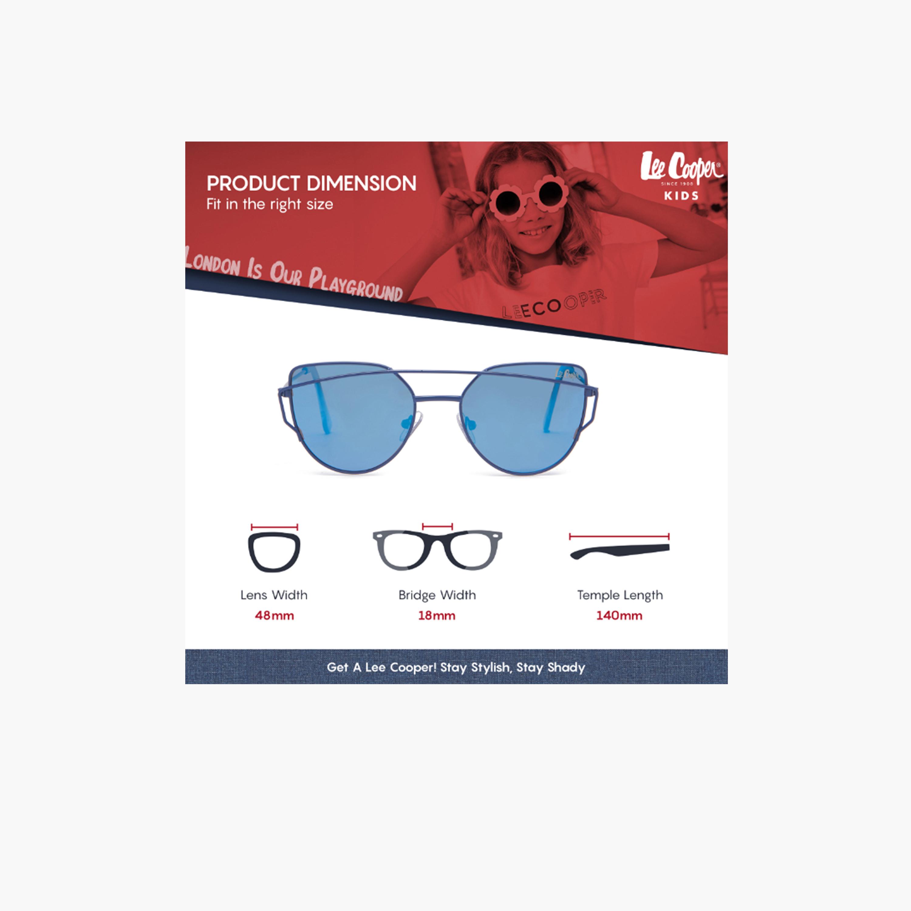 Lee Cooper Kids Polarized 48 MM Cat Eye Sunglasses LCK117C03-girls-accessories-sunglasses-image-2