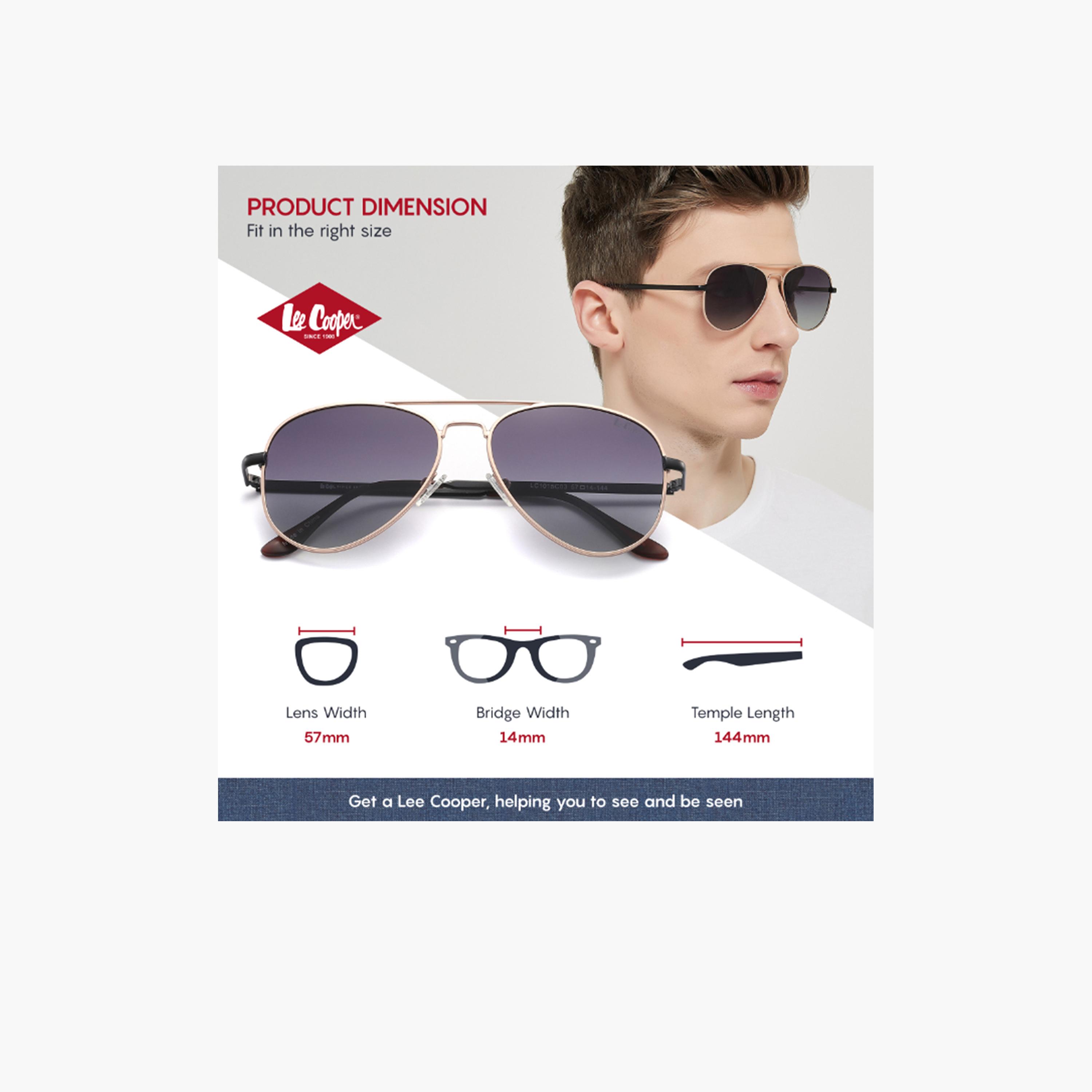 Lee Cooper Kids Polarized 57 MM Aviator Sunglasses LC1015C03-girls-accessories-sunglasses-image-2