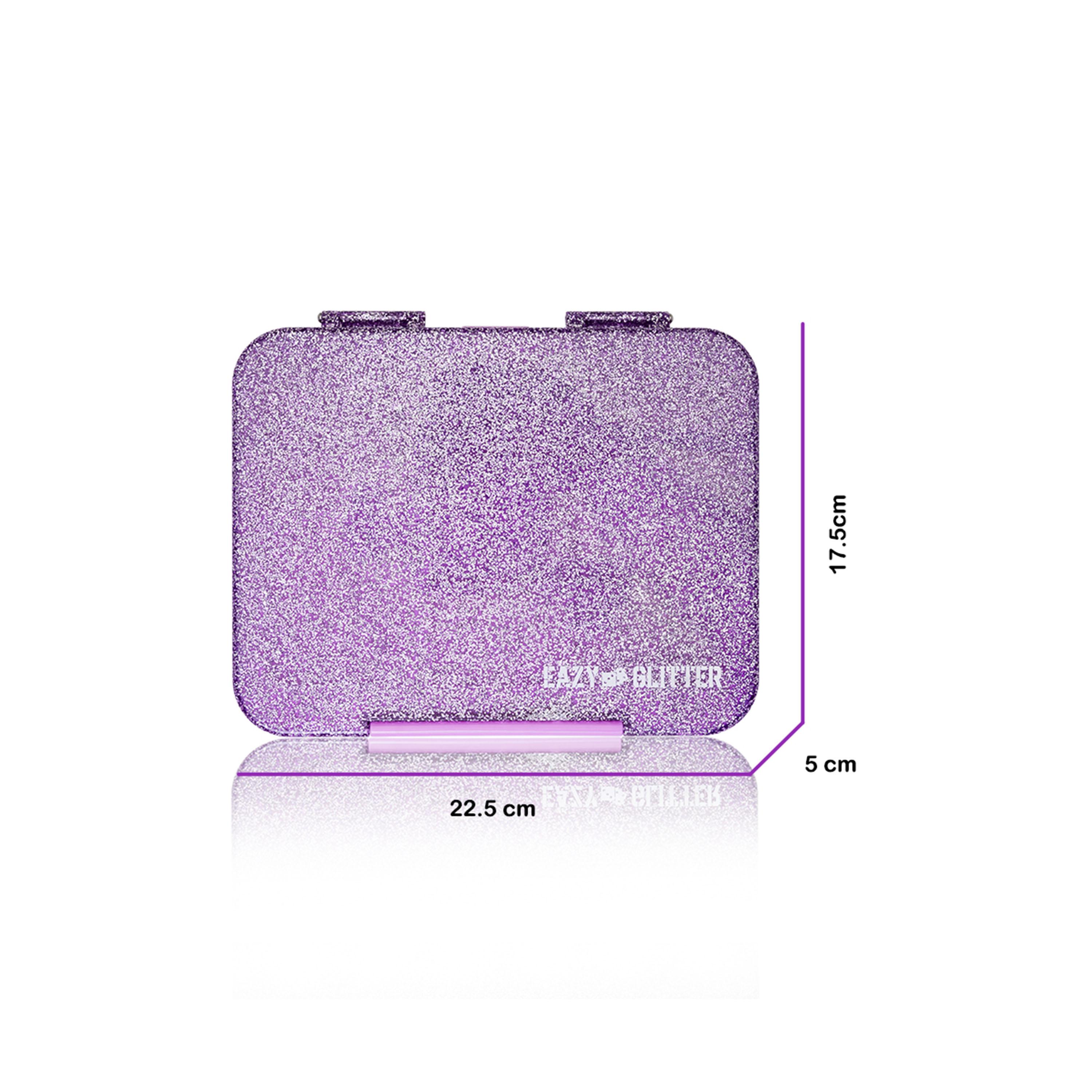 صندوق غداء بينتو قابل للتحويل 6 و4 من إيزي كيدز، جليتر-school-lunchessentials-lunchboxes-image-10