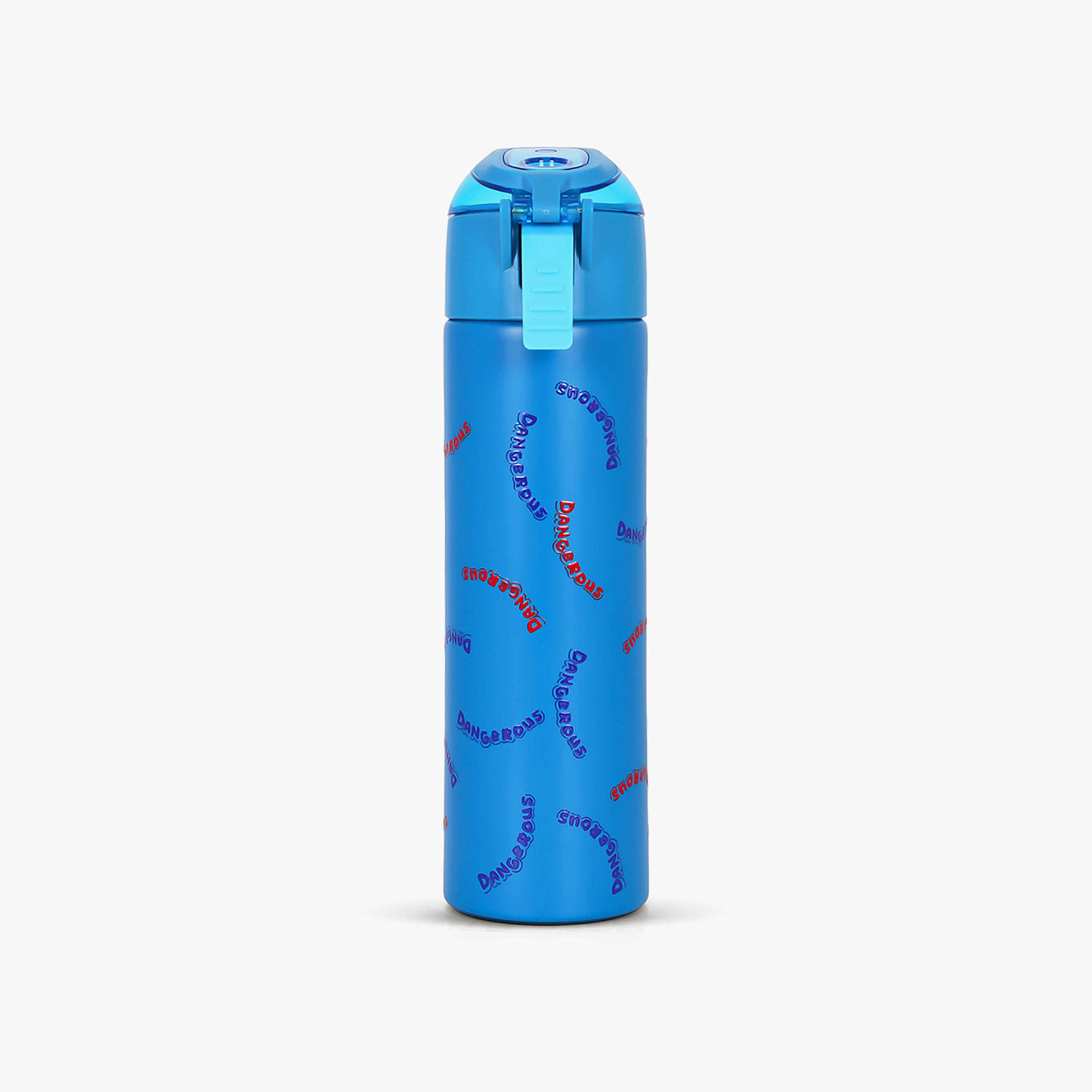 Eazy Kids Insulated Stainless Steel Water Bottle with Spray Dino, 640ml-school-waterbottles-image-2