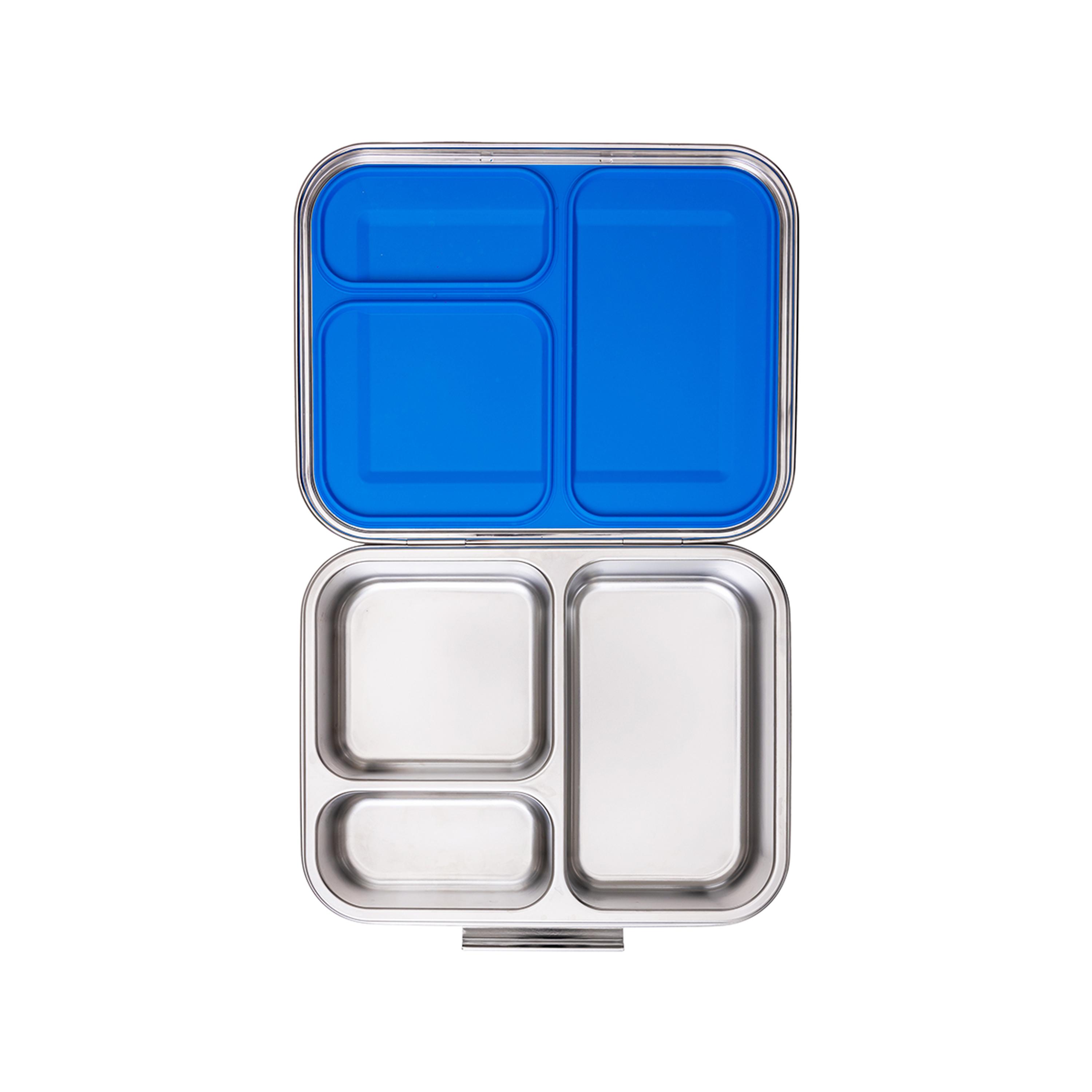 Eazy Kids 3 Compartment Bento Stainless Steel Lunch Box, 1750-school-lunchessentials-lunchboxes-image-6
