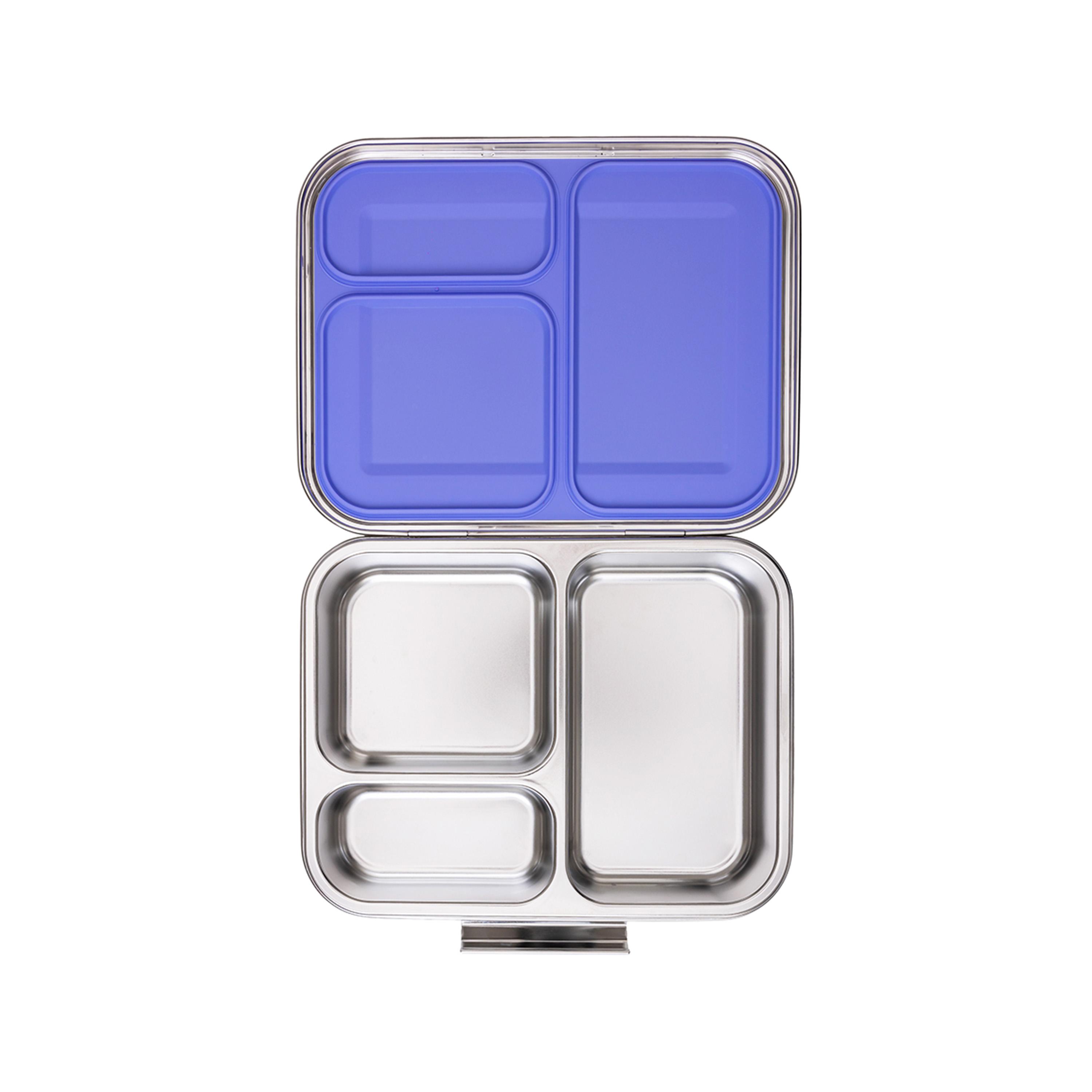 صندوق غداء من الستانلس ستيل 3 أقسام من إيزي كيدز، 1750-school-lunchessentials-lunchboxes-image-7