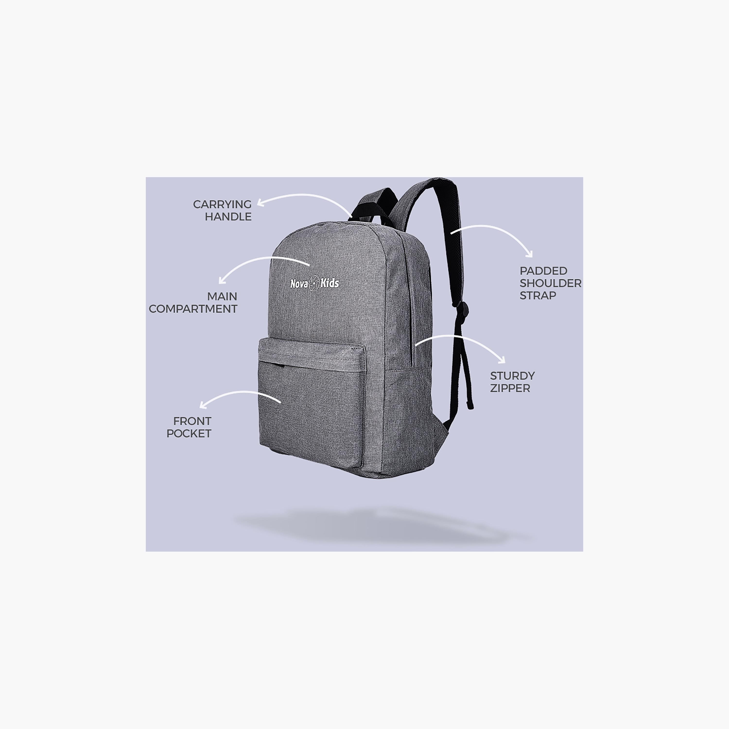 Nova Kids School Bag, Black, 18L-school-bagsandbackpacks-backpacks-image-4