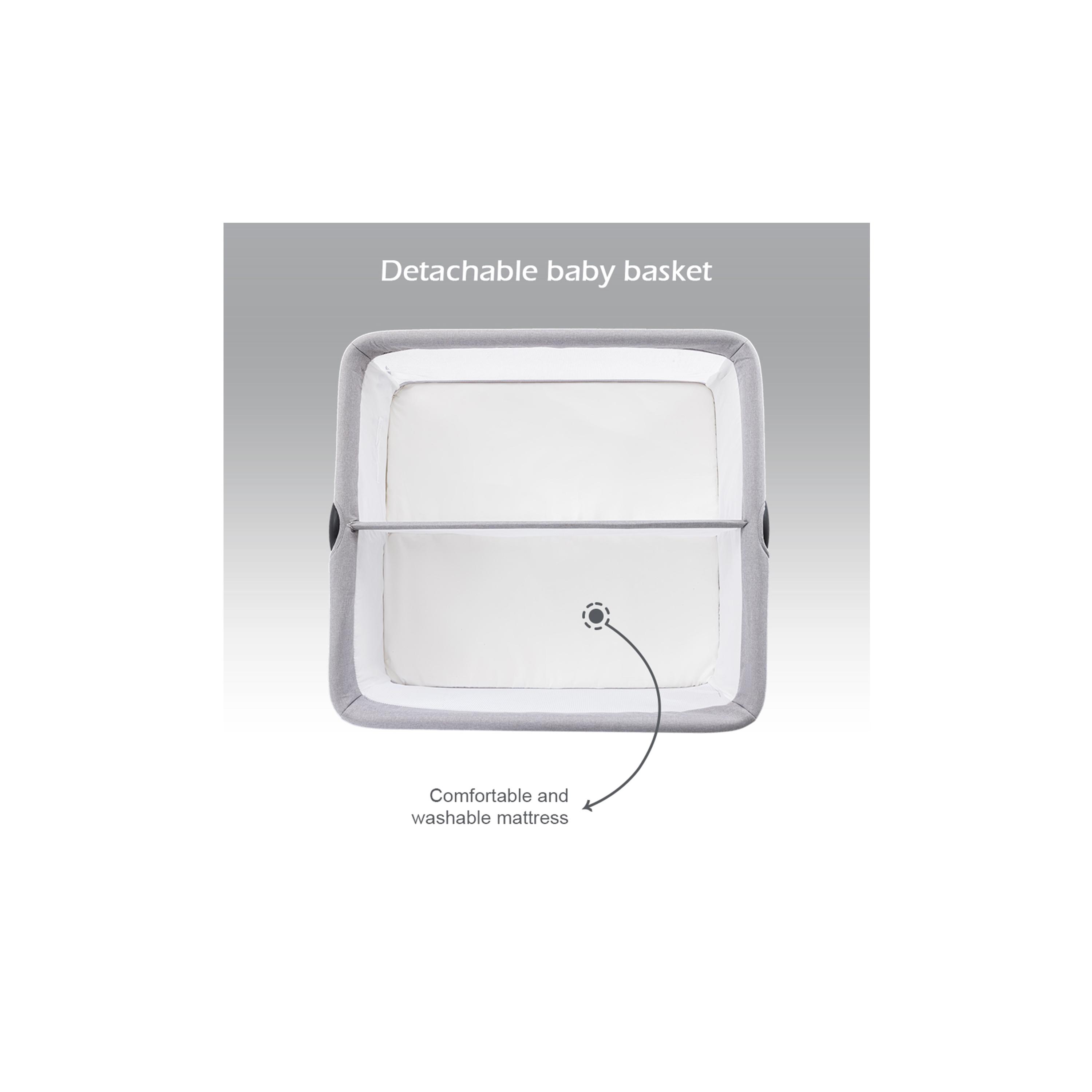 Teknum Fellow 2 Twin Bedside Crib Bassinet-baby-nursery-furniture-cribsandbeds-bassinets-image-8
