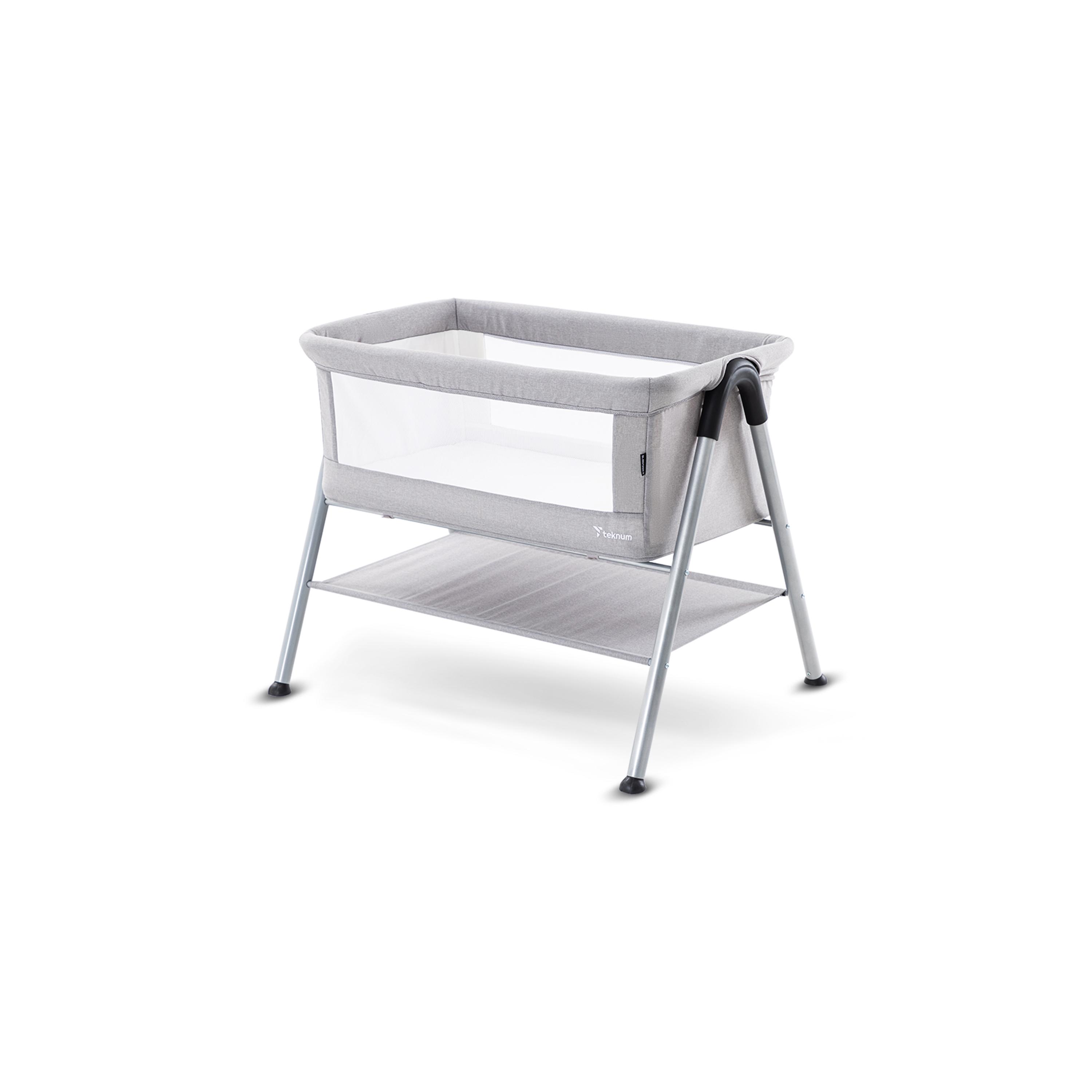 Teknum Sleepzen 2 Bedside Crib Bassinet-baby-nursery-furniture-cribsandbeds-bassinets-image-1