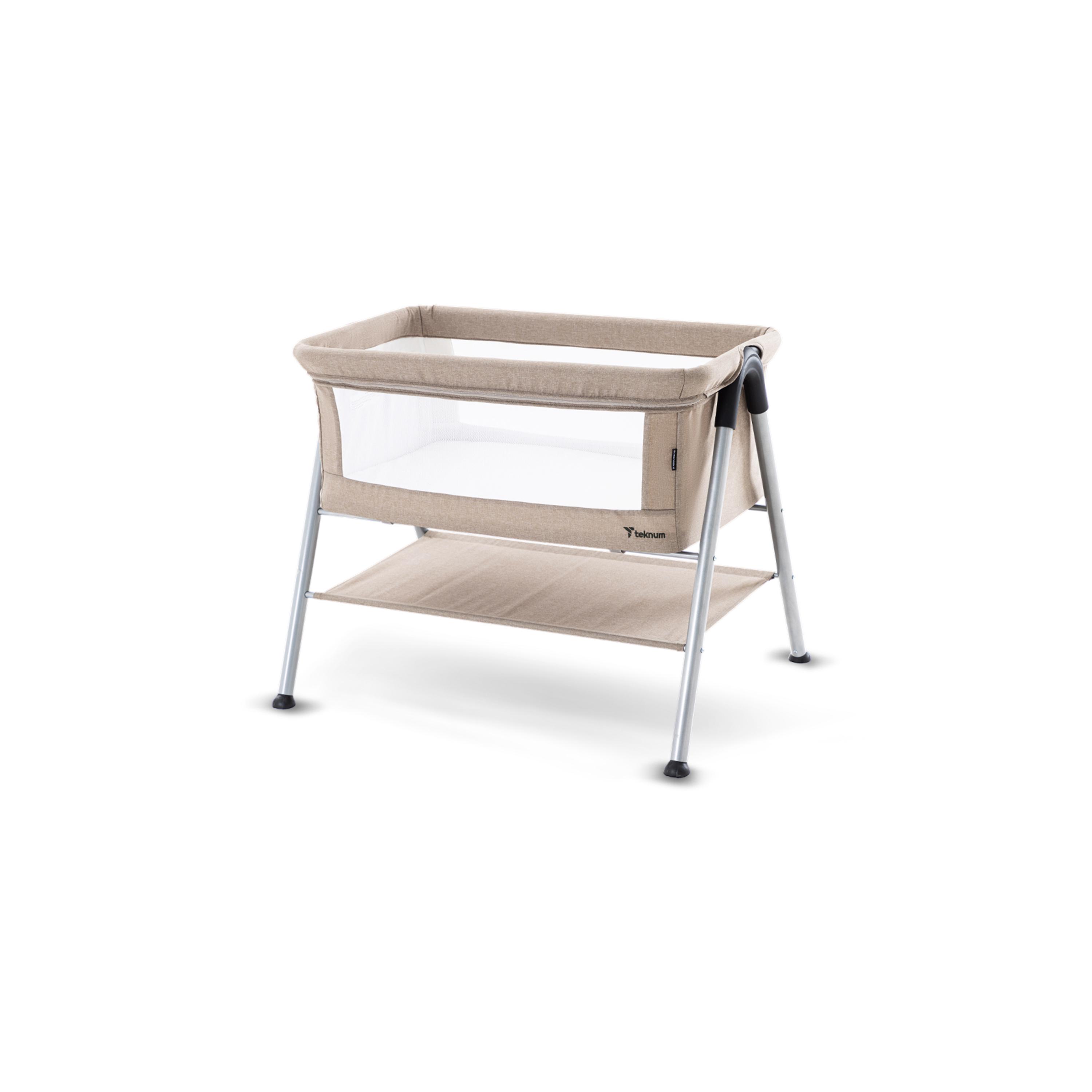 Teknum Sleepzen 2 Bedside Crib Bassinet-baby-nursery-furniture-cribsandbeds-bassinets-image-1