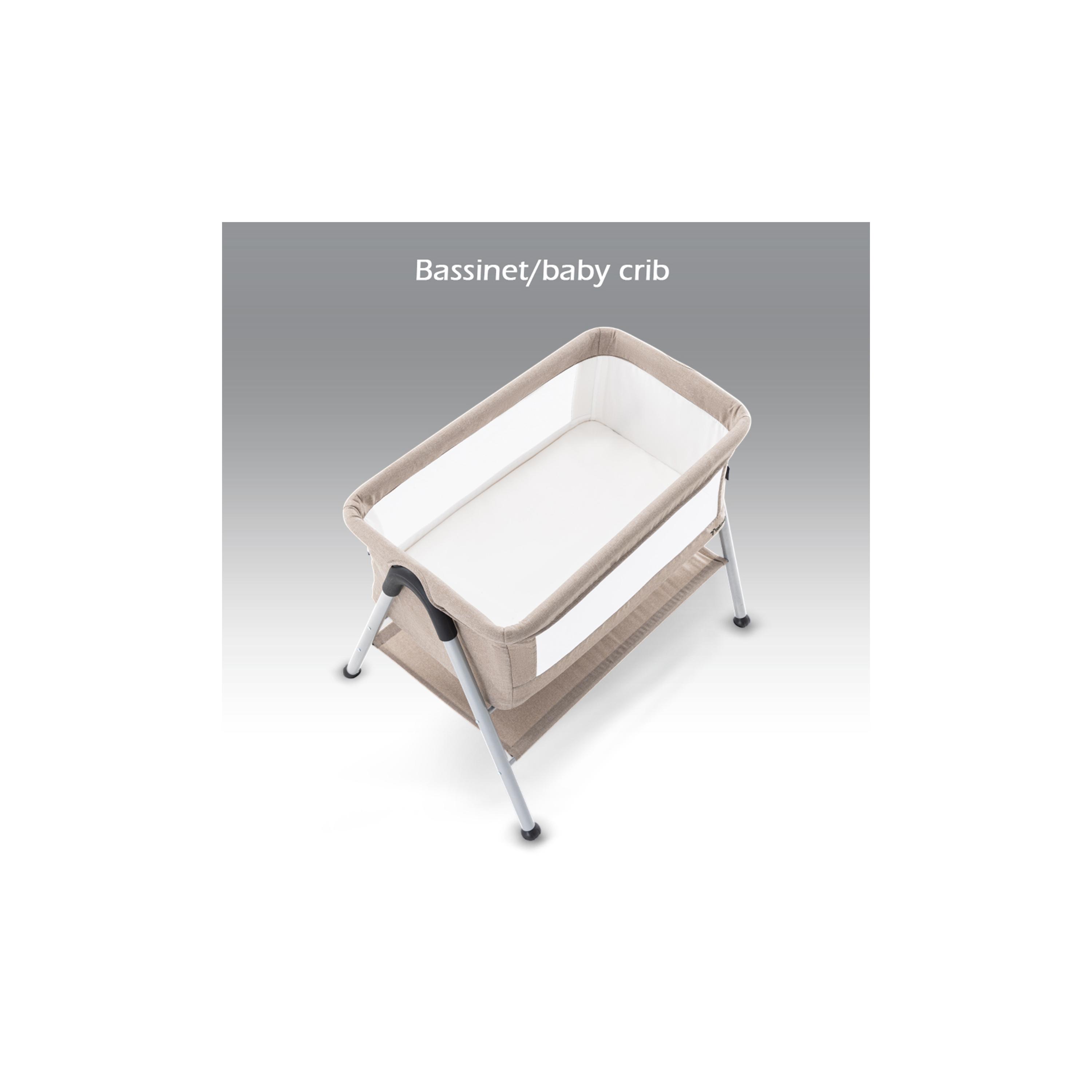 Teknum Sleepzen 2 Bedside Crib Bassinet-baby-nursery-furniture-cribsandbeds-bassinets-image-4
