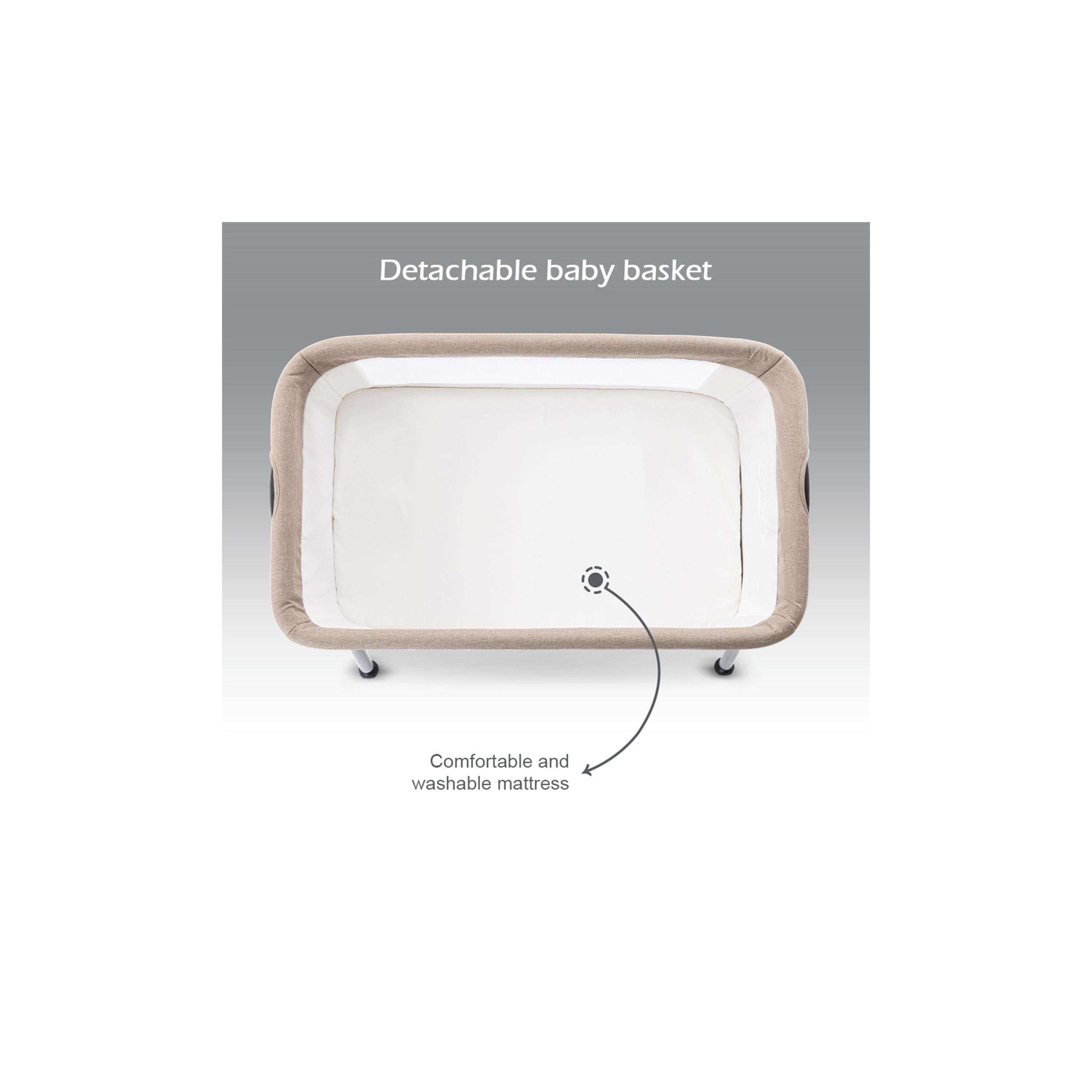 Teknum Sleepzen 2 Bedside Crib Bassinet-baby-nursery-furniture-cribsandbeds-bassinets-image-7