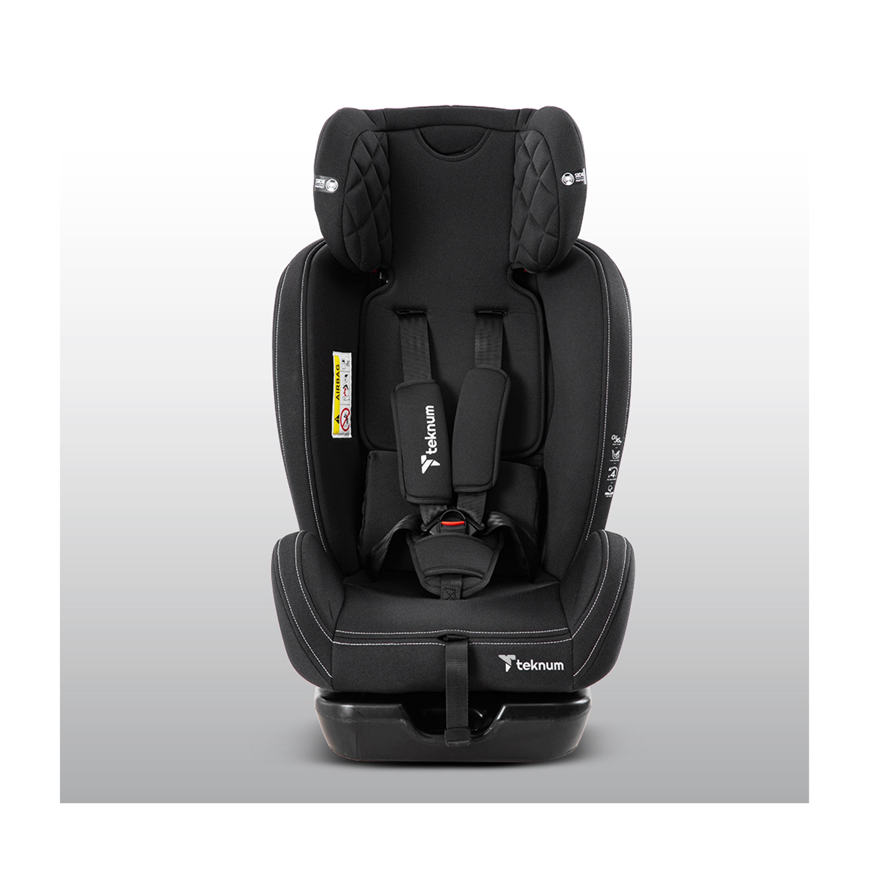 Teknum Evolve 2 Car Seat 0-12yrs - Black-baby-gear-carseats-image-13