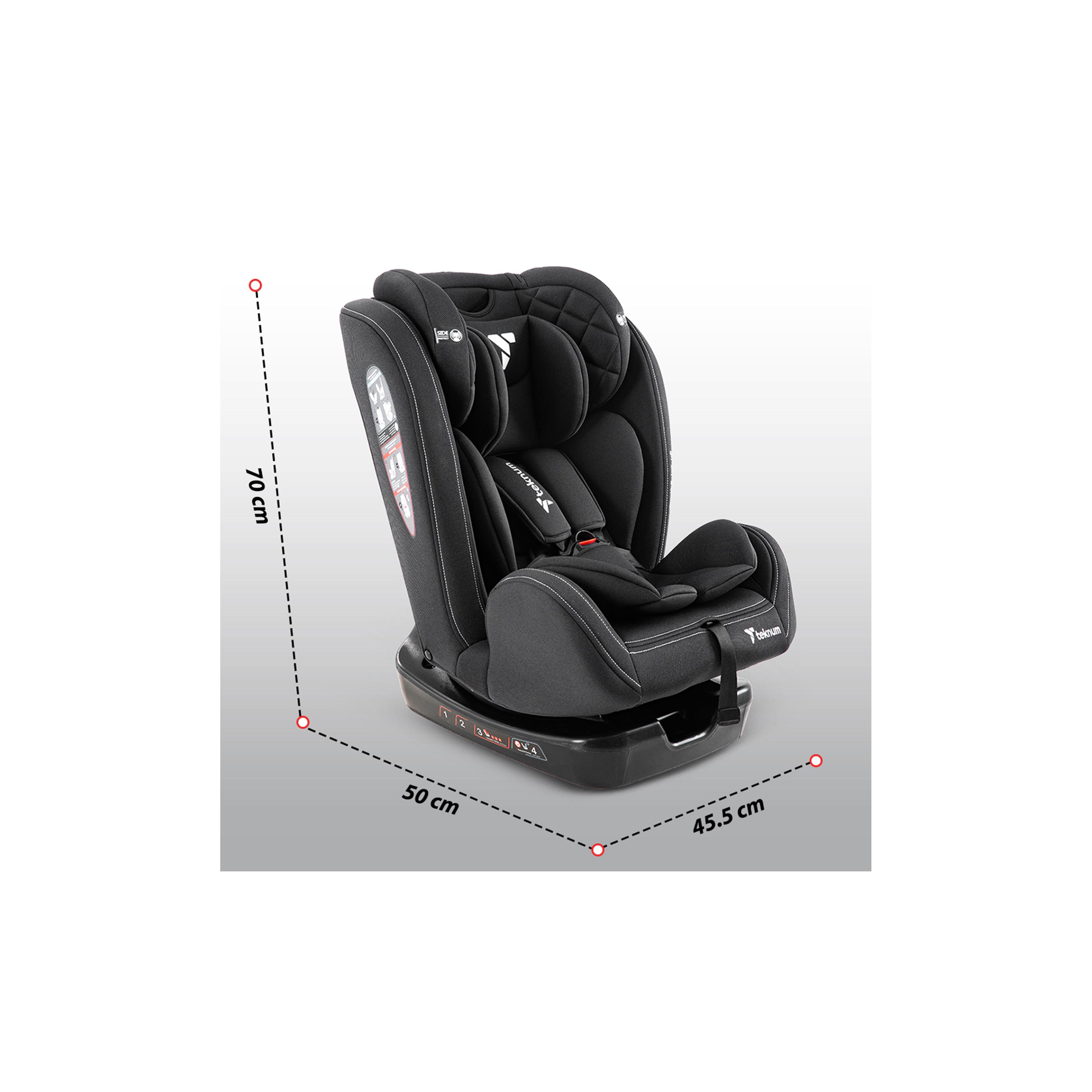 Teknum Evolve 2 Car Seat 0-12yrs - Black-baby-gear-carseats-image-15