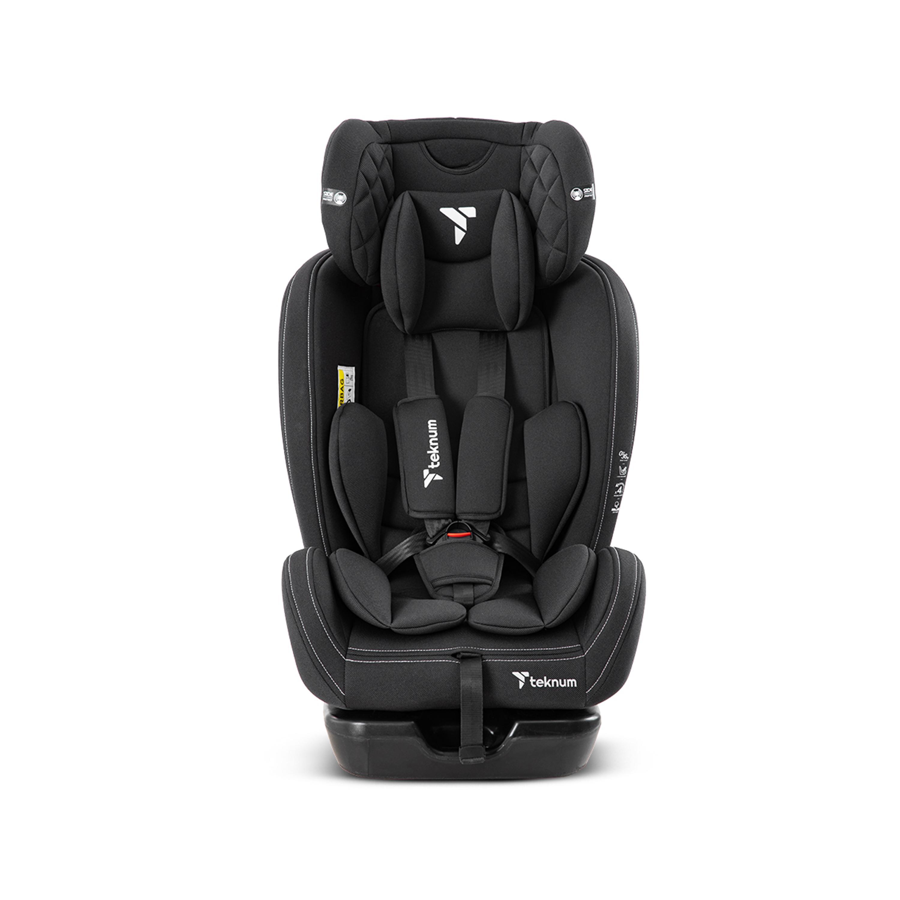 Teknum Evolve 2 Car Seat 0-12yrs - Black-baby-gear-carseats-image-2