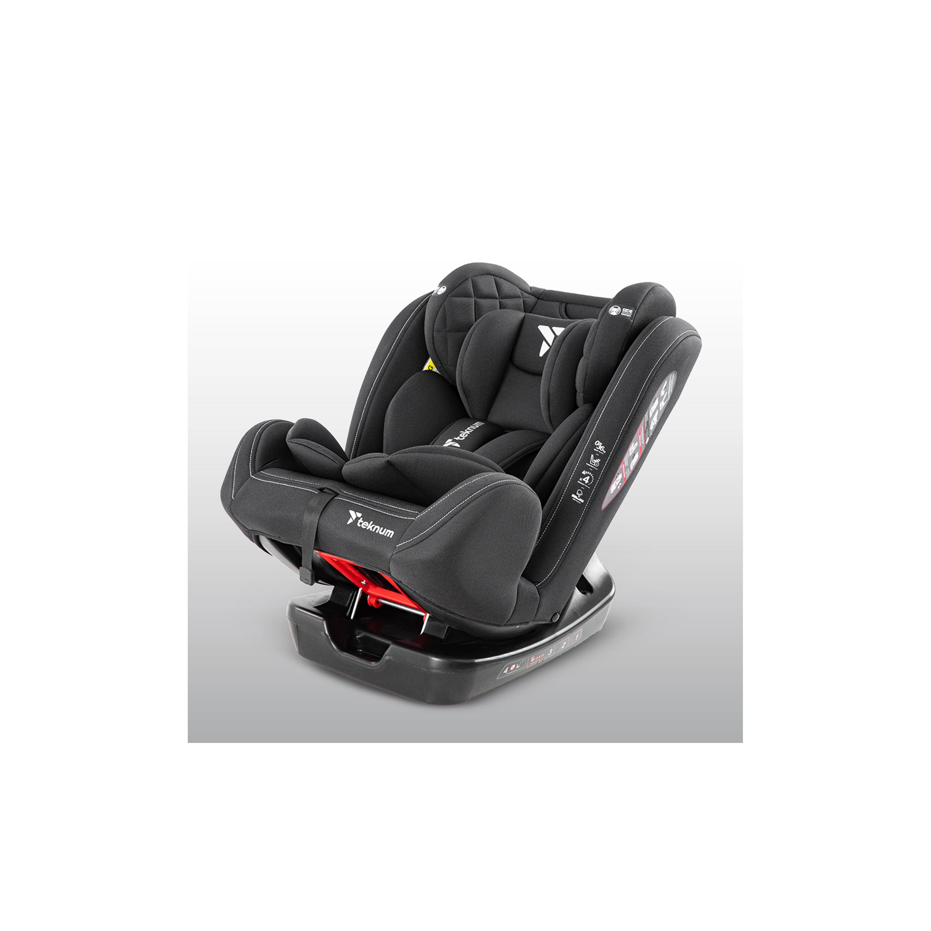 Teknum Evolve 2 Car Seat 0-12yrs - Black-baby-gear-carseats-image-4
