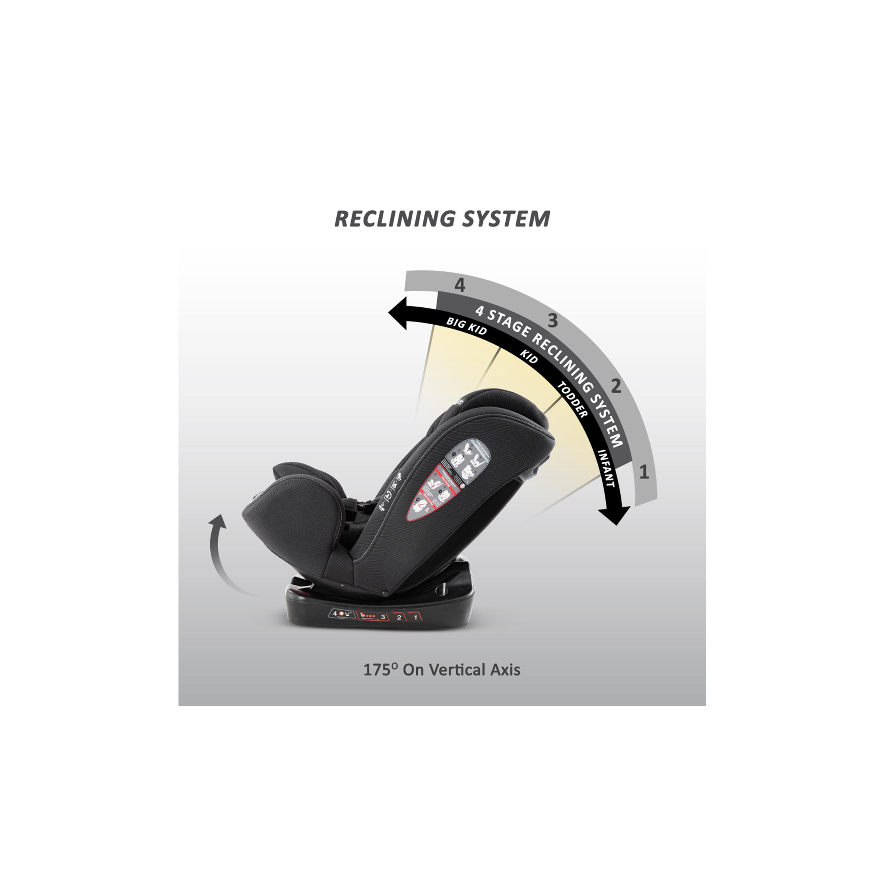 Teknum Evolve 2 Car Seat 0-12yrs - Black-baby-gear-carseats-image-9