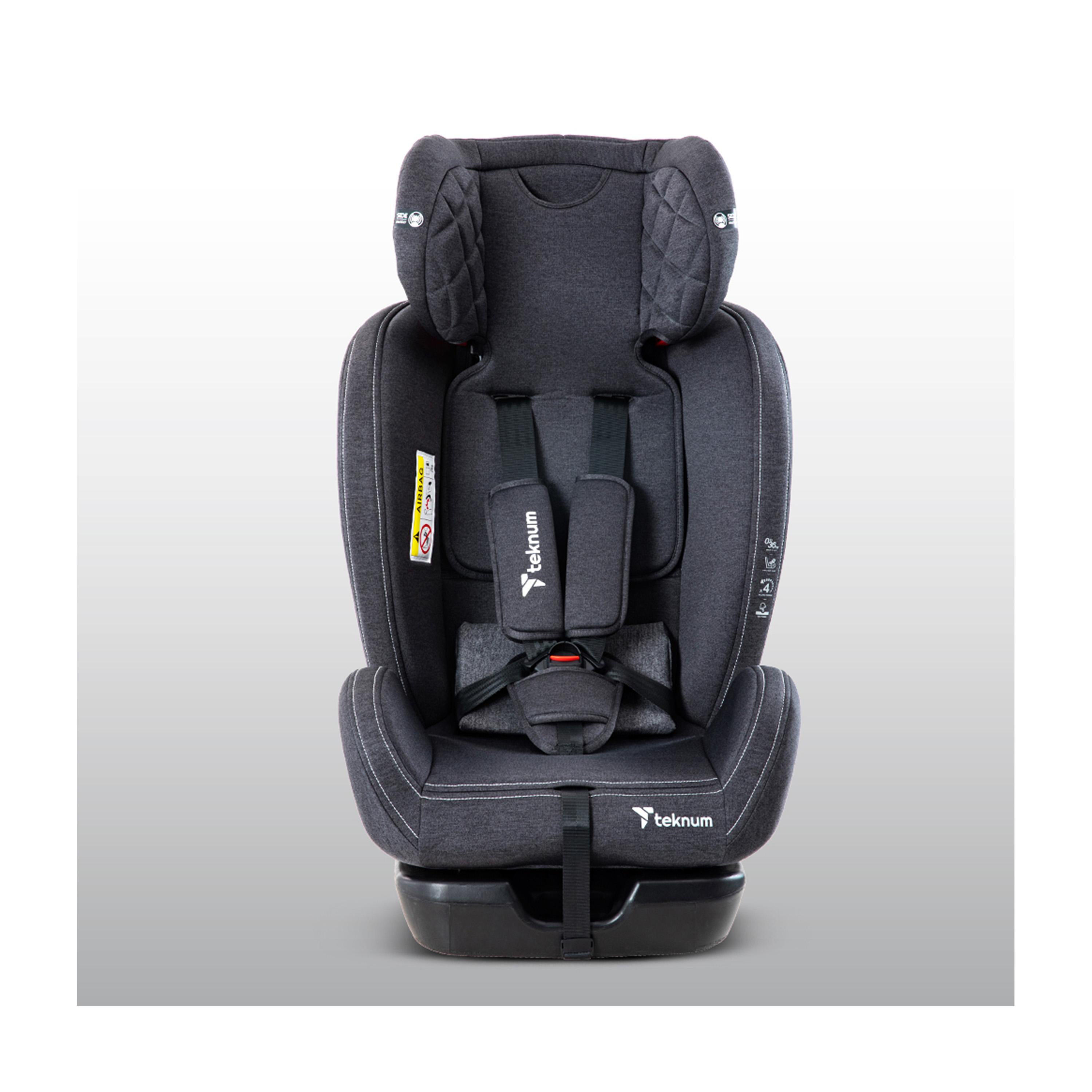 Teknum Evolve 2 Car Seat 0-12yrs - Dark Grey-baby-gear-carseats-image-12