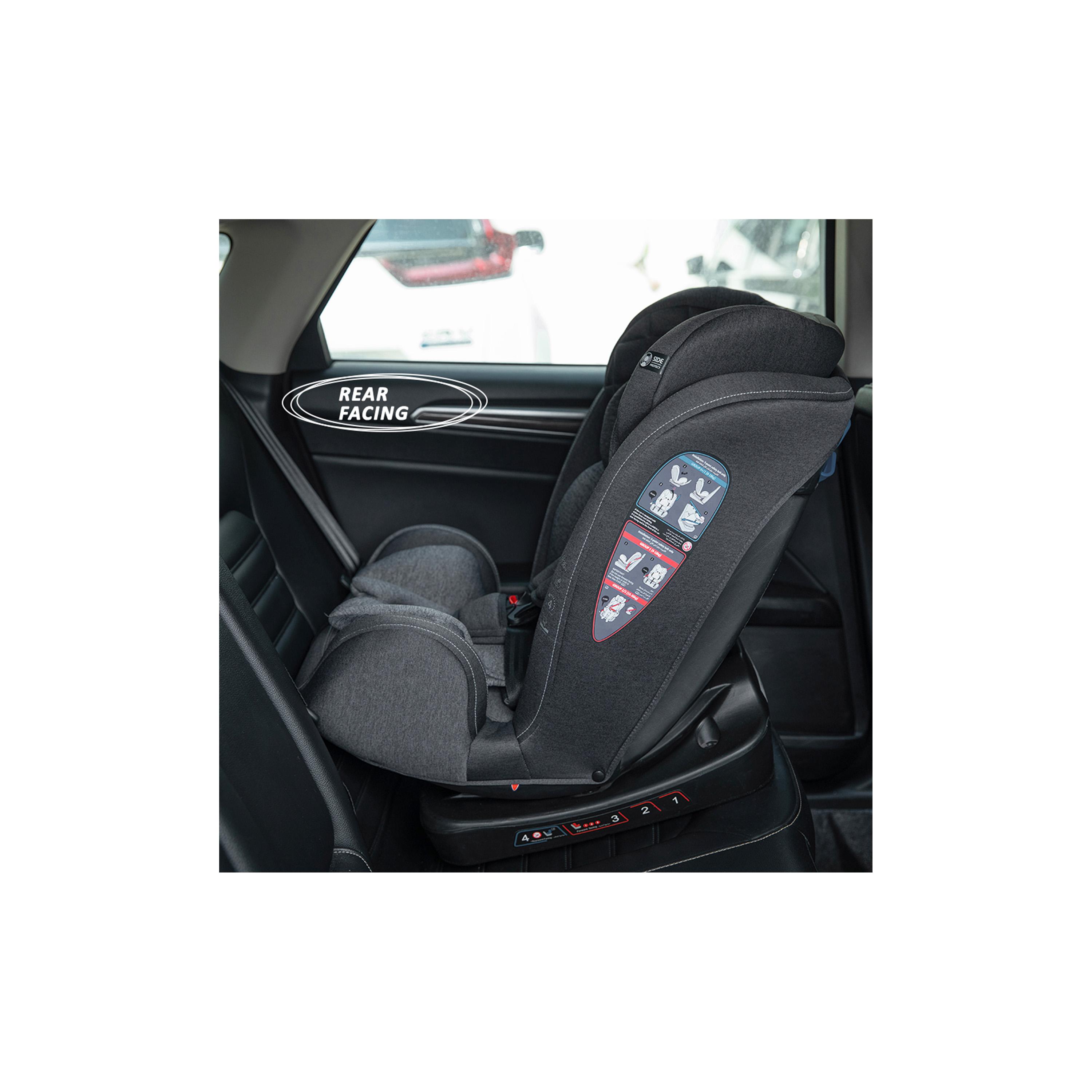 Teknum Evolve 2 Car Seat 0-12yrs - Dark Grey-baby-gear-carseats-image-14