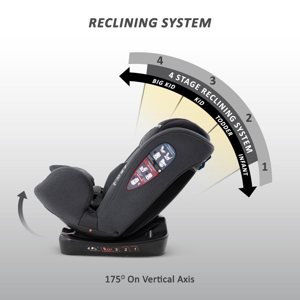 Teknum Evolve 2 Car Seat 0-12yrs - Grey-baby-gear-carseats-image-9