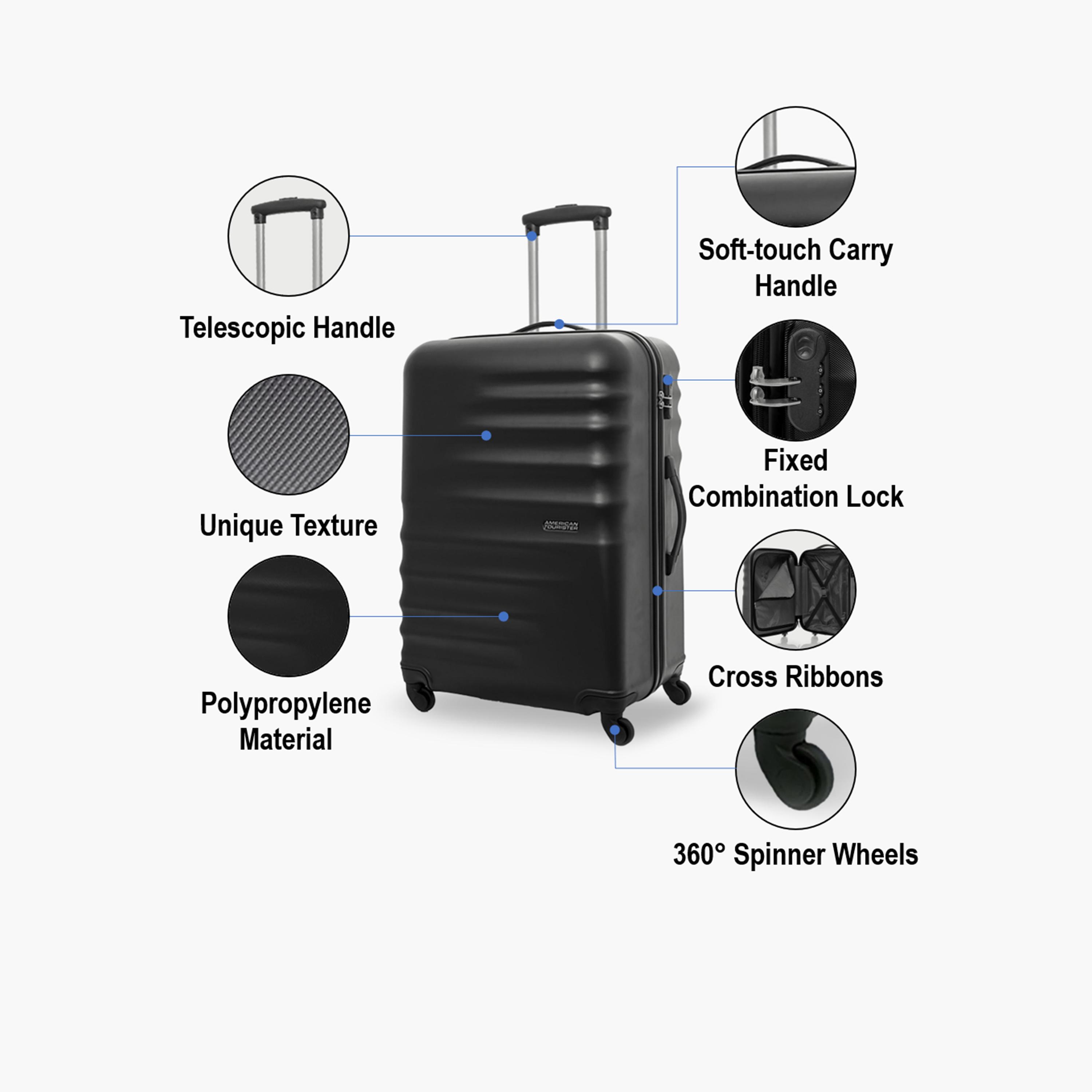 American Tourister 55CM Preston Hardside Spinner Luggage Cabin Trolley with TSA Lock Oxford Blue - AG9 61 001-travel-luggagesandbags-luggage-image-13